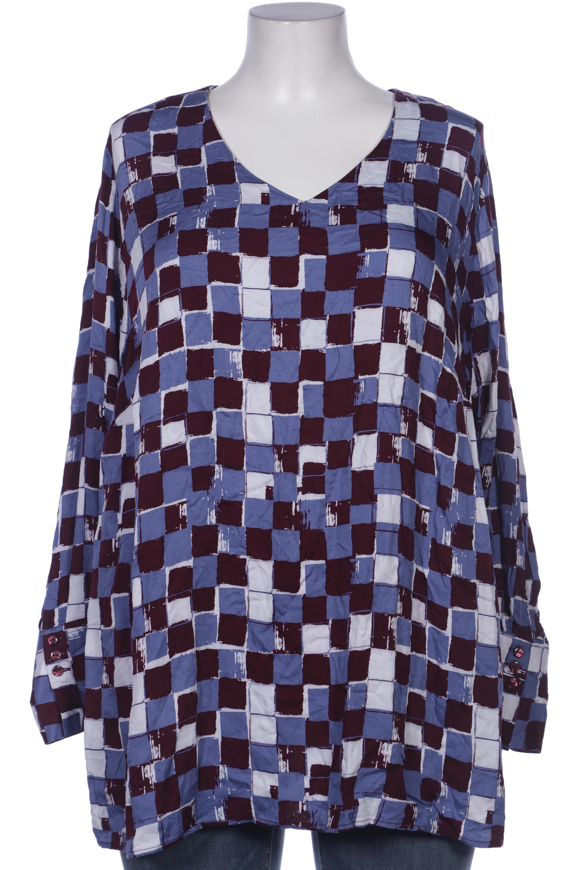 

Ulla Popken Damen Bluse, bordeaux, Gr. 50