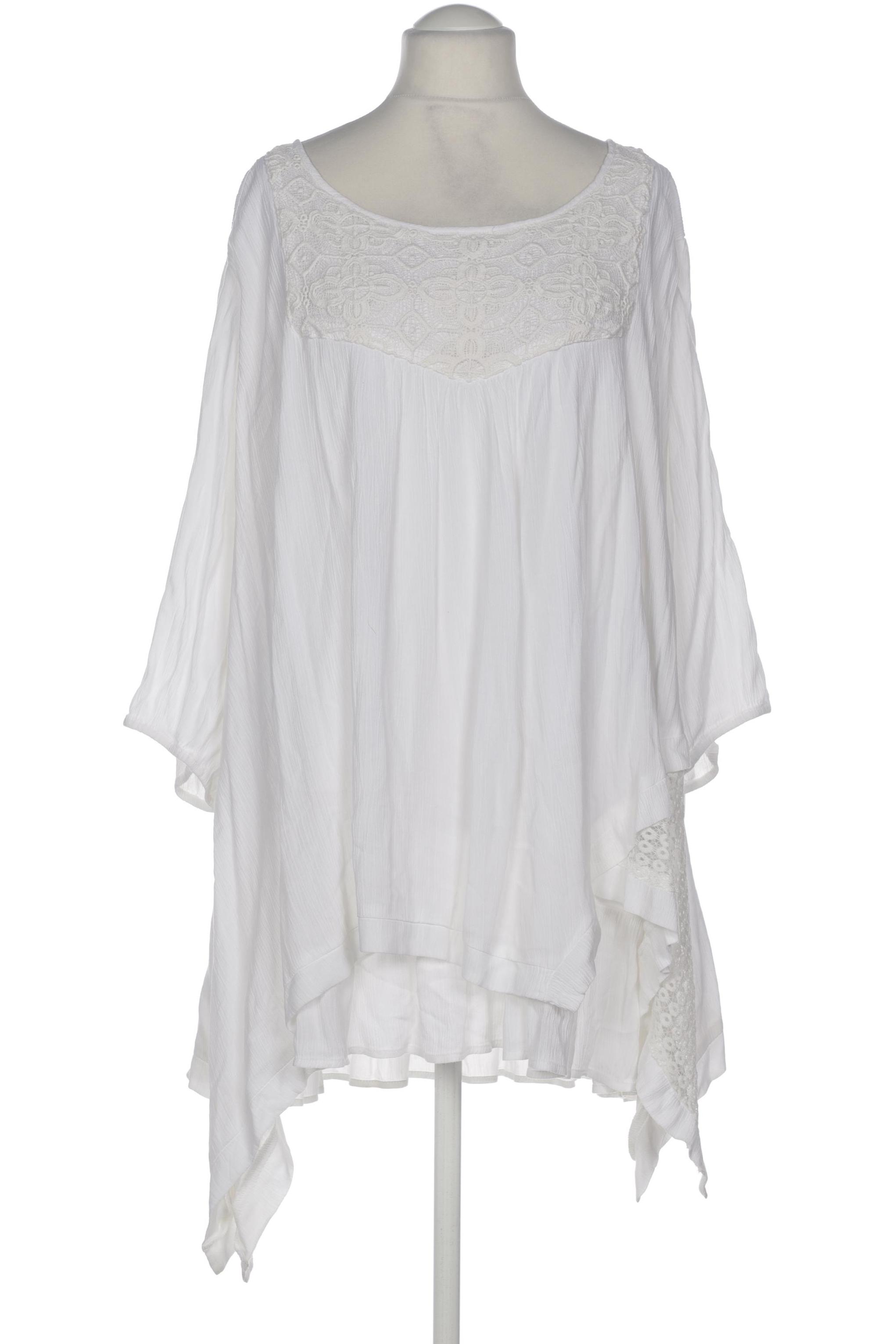 

Ulla Popken Damen Bluse, weiß, Gr. 54