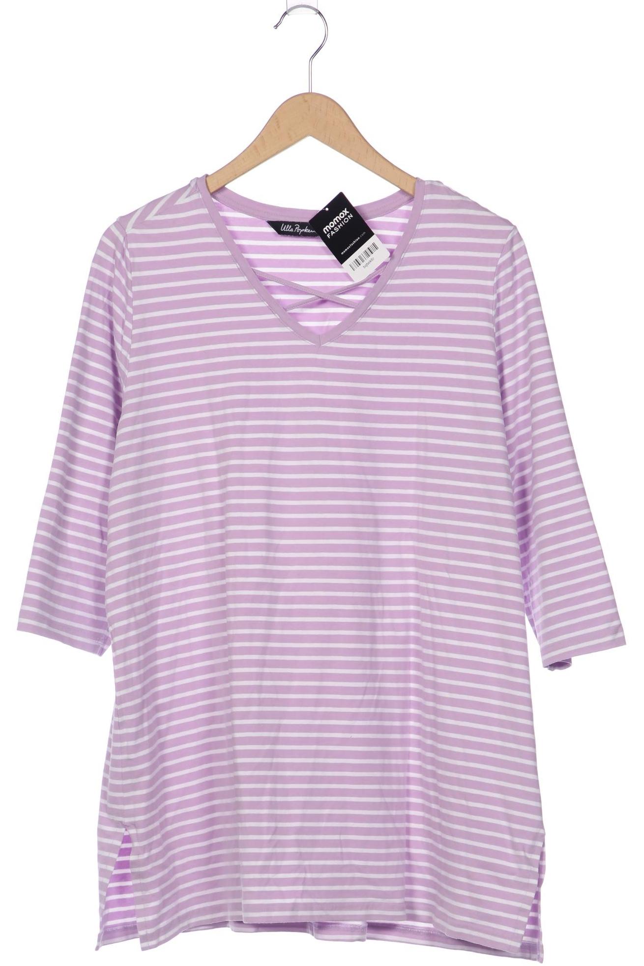 

Ulla Popken Damen Langarmshirt, flieder, Gr. 46