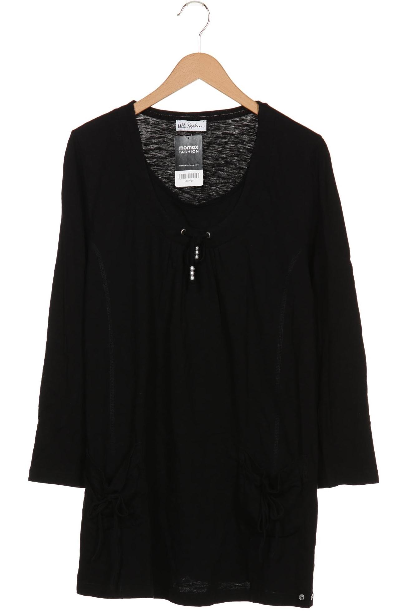 

Ulla Popken Damen Langarmshirt, schwarz, Gr. 50