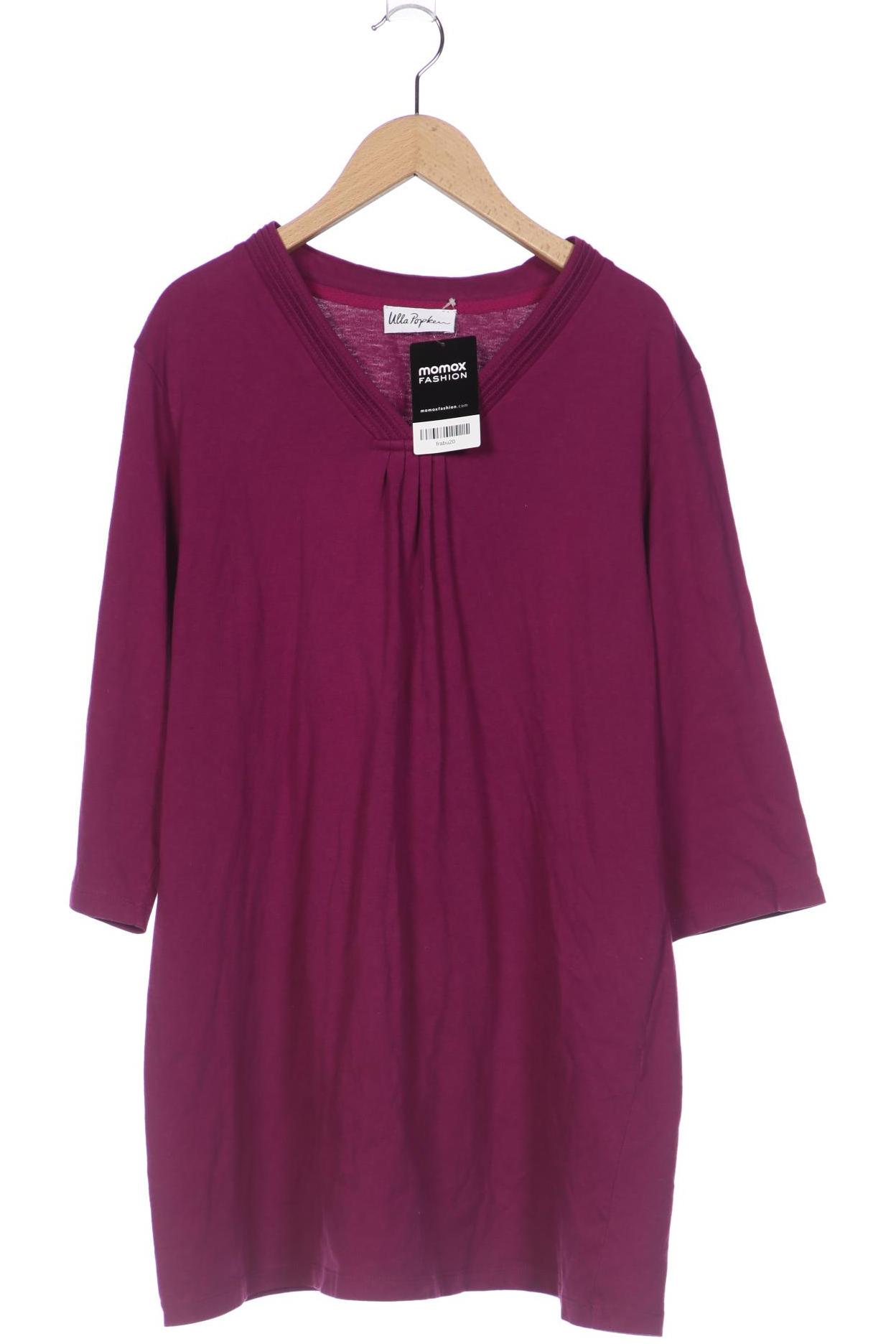 

Ulla Popken Damen Langarmshirt, flieder, Gr. 46