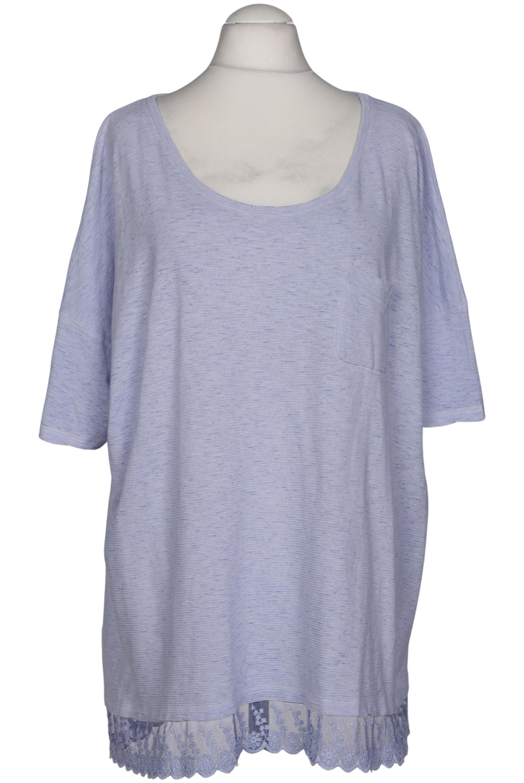 

Ulla Popken Damen T-Shirt, hellblau, Gr. 54