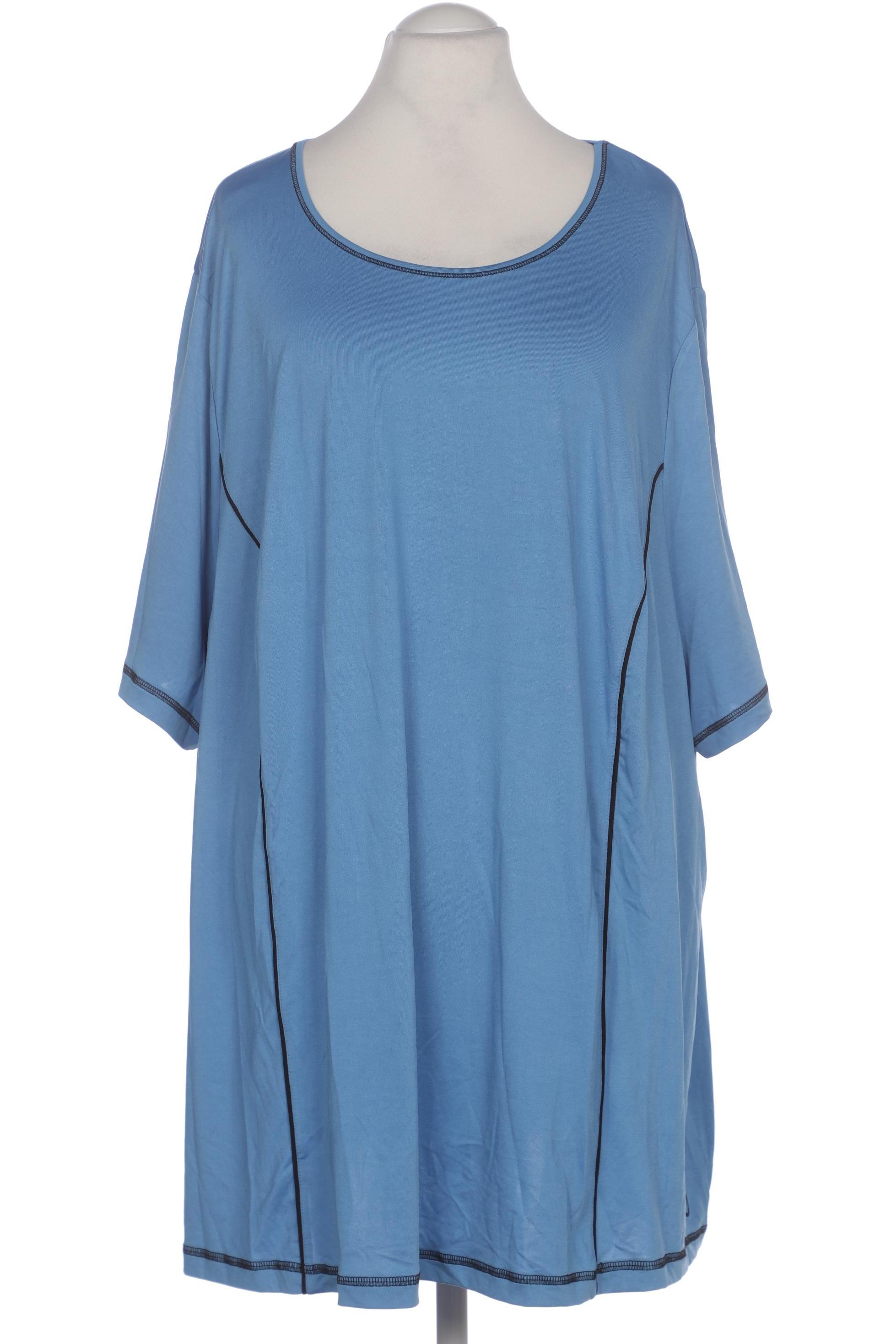 

Ulla Popken Damen T-Shirt, blau, Gr. 62