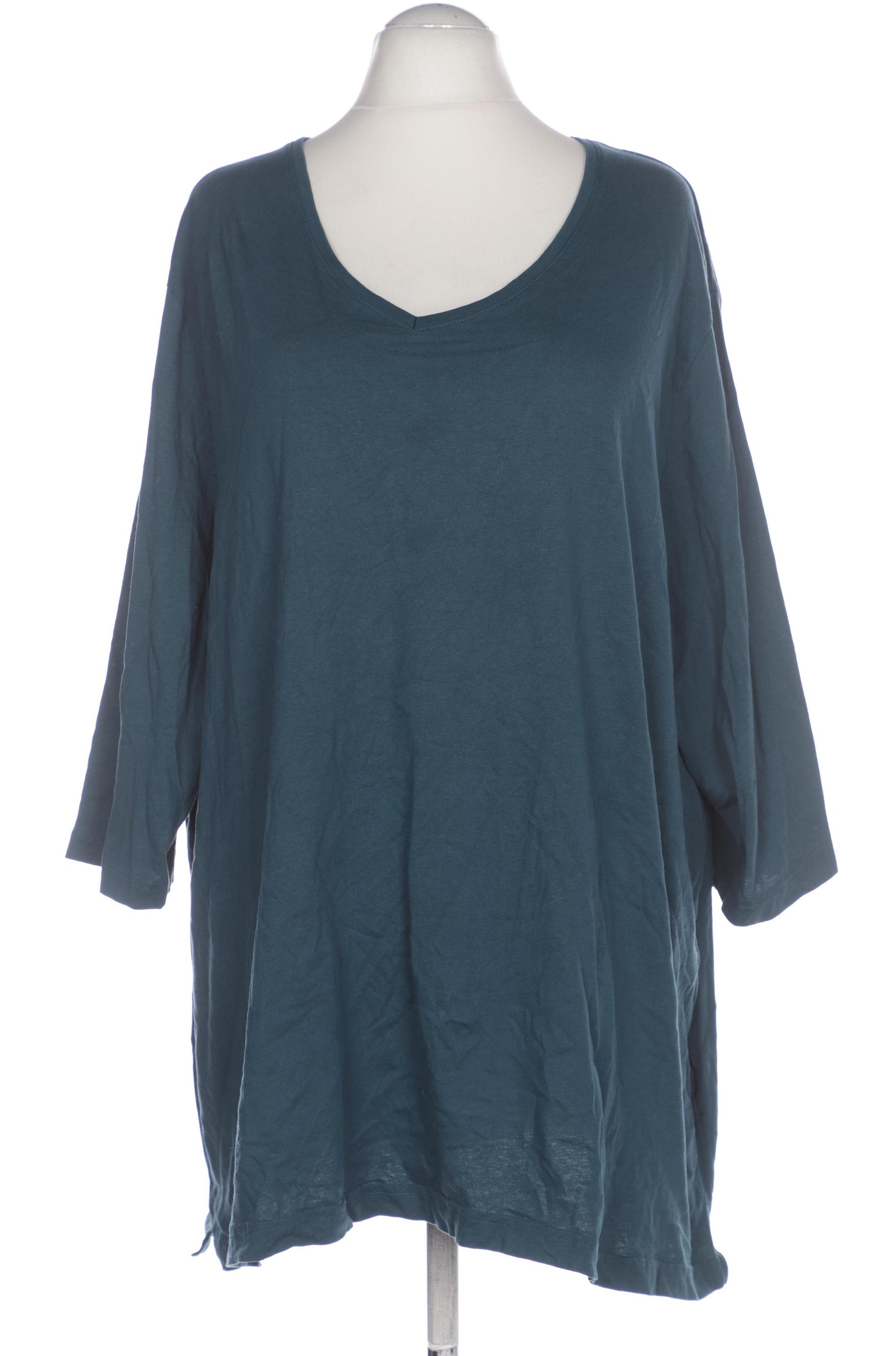 

Ulla Popken Damen T-Shirt, türkis, Gr. 58