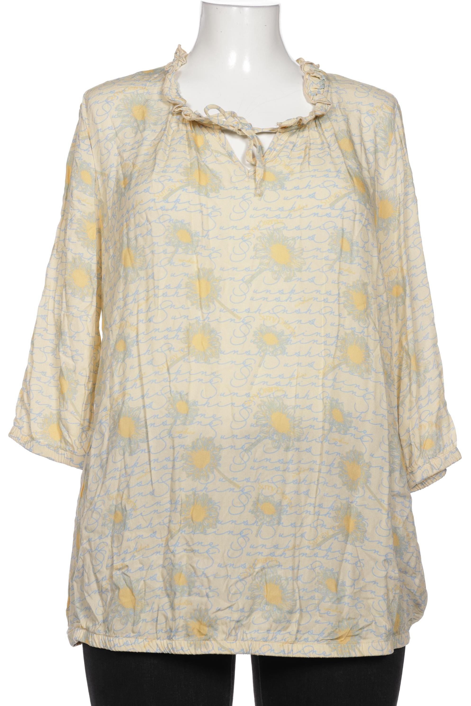 

Ulla Popken Damen Bluse, cremeweiß, Gr. 46