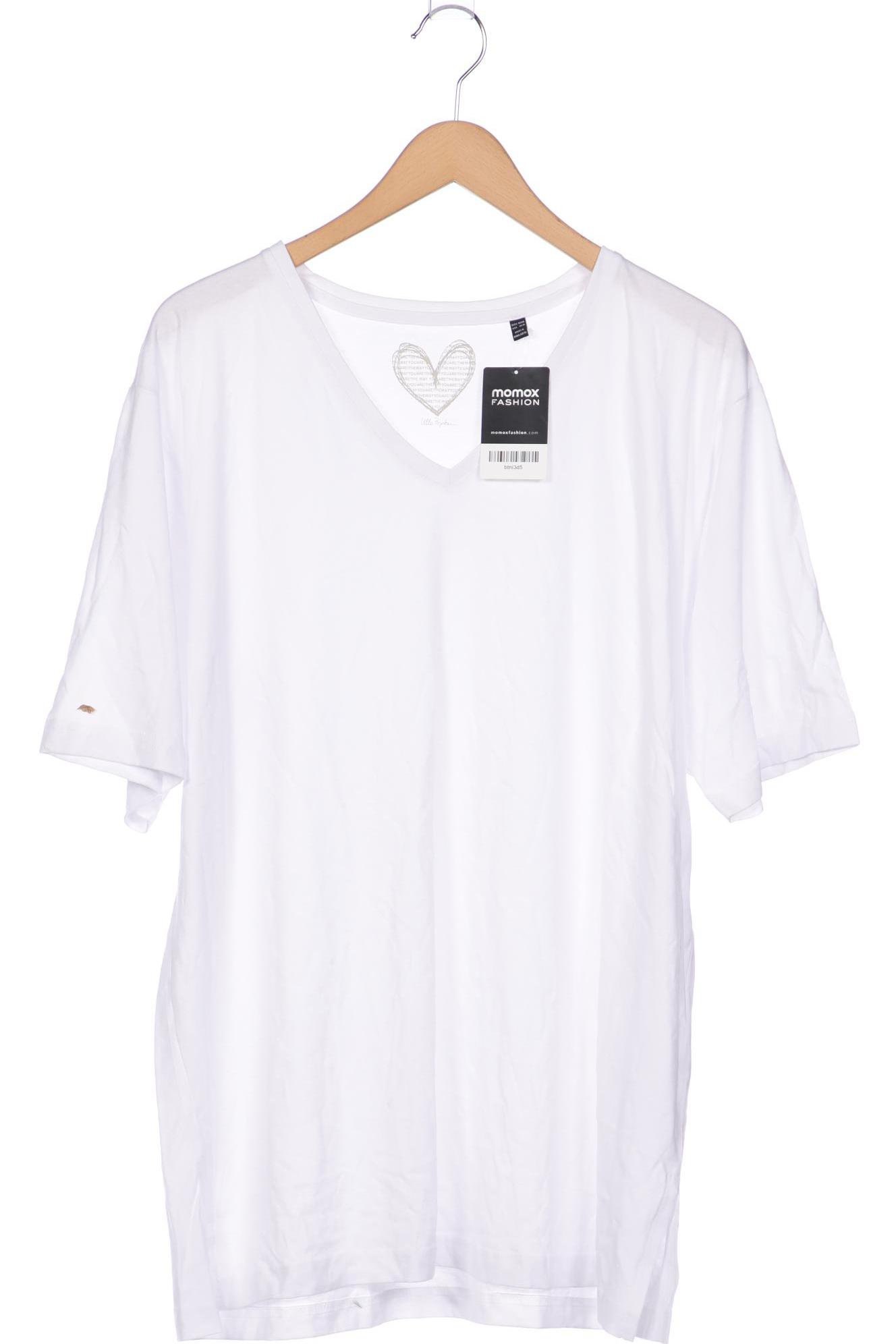 

Ulla Popken Damen T-Shirt, weiß, Gr. 46