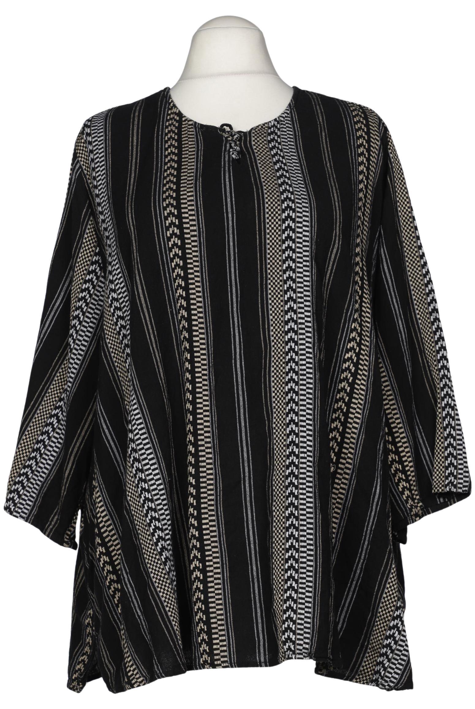 

Ulla Popken Damen Bluse, schwarz, Gr. 58