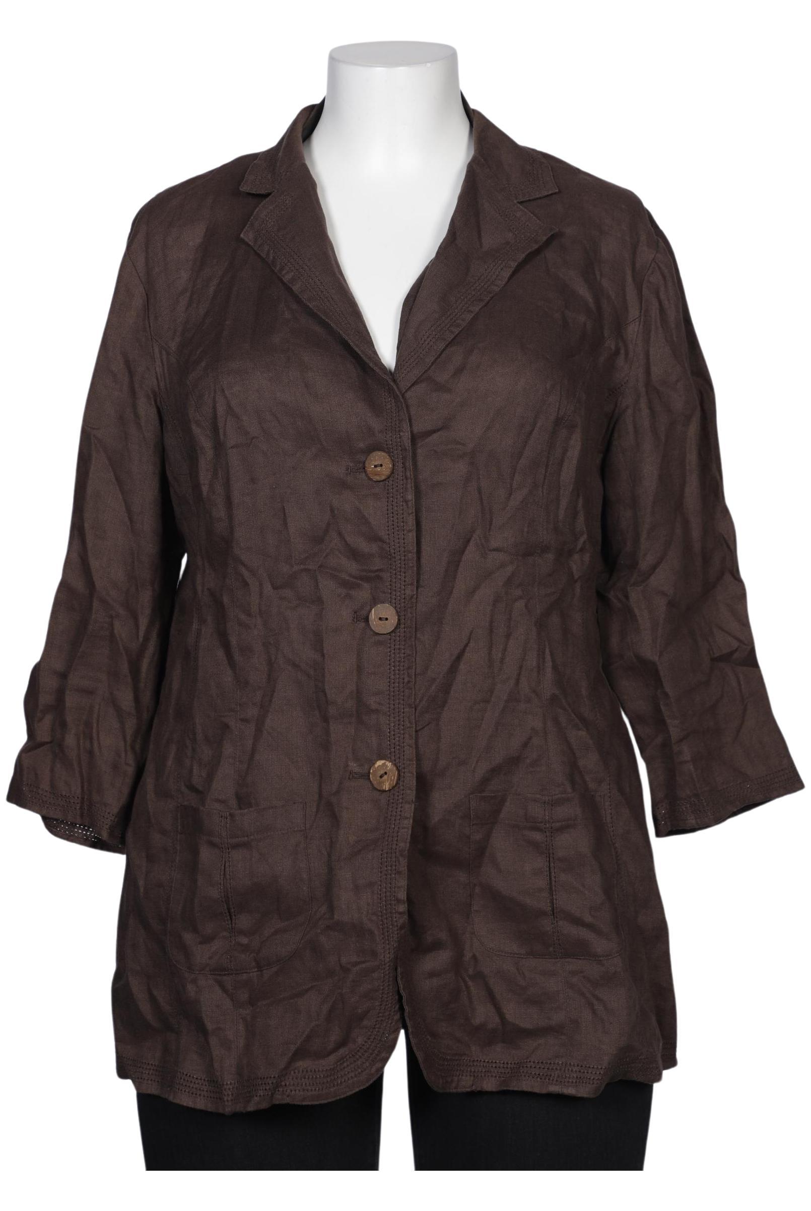 

Ulla Popken Damen Blazer, braun, Gr. 44