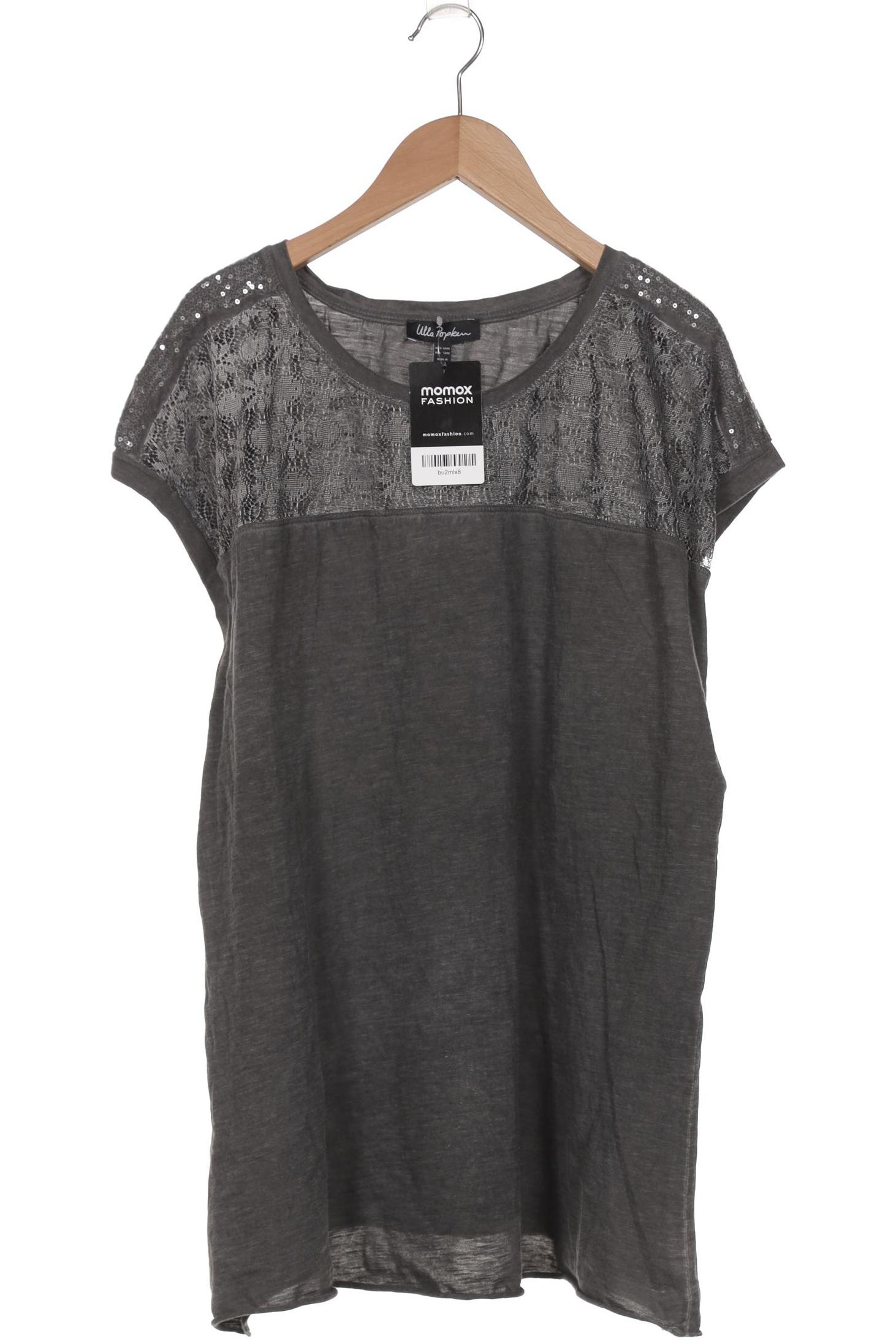 

Ulla Popken Damen T-Shirt, grau, Gr. 42