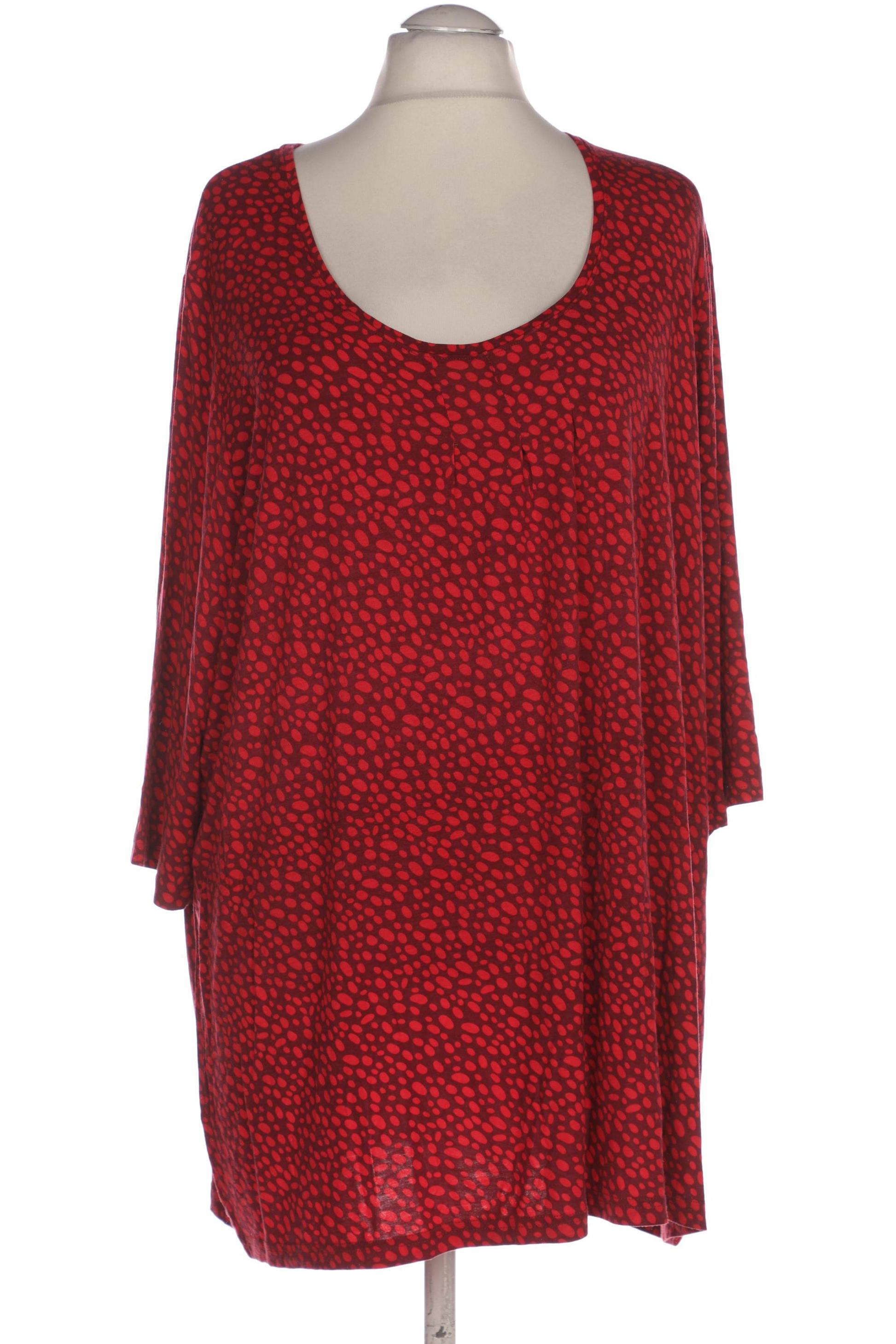 

Ulla Popken Damen T-Shirt, bordeaux, Gr. 54
