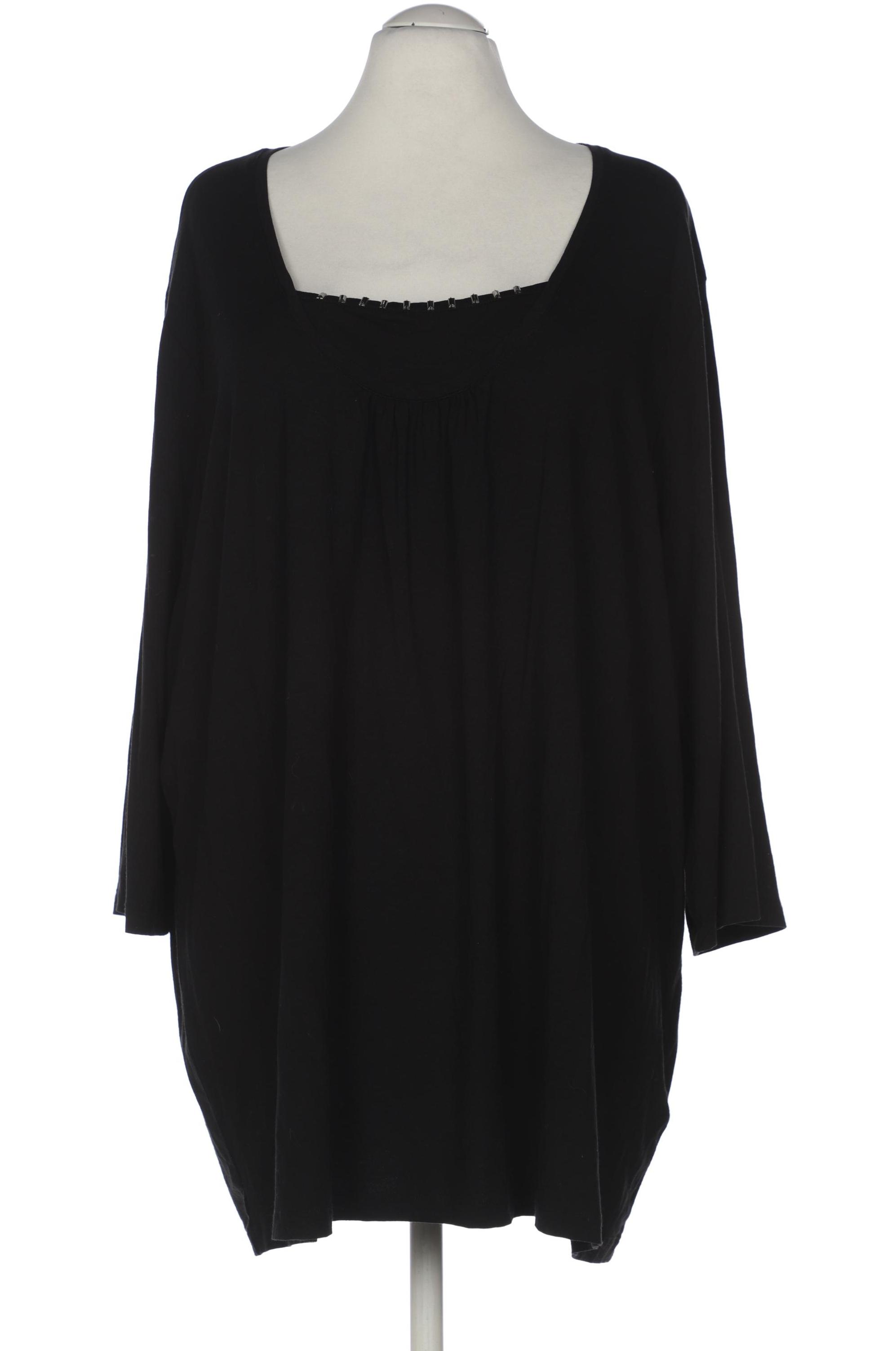 

Ulla Popken Damen Langarmshirt, schwarz, Gr. 58