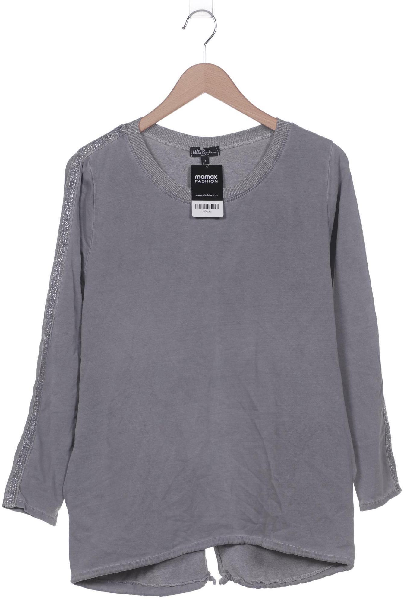 

Ulla Popken Damen Sweatshirt, grau, Gr. 44