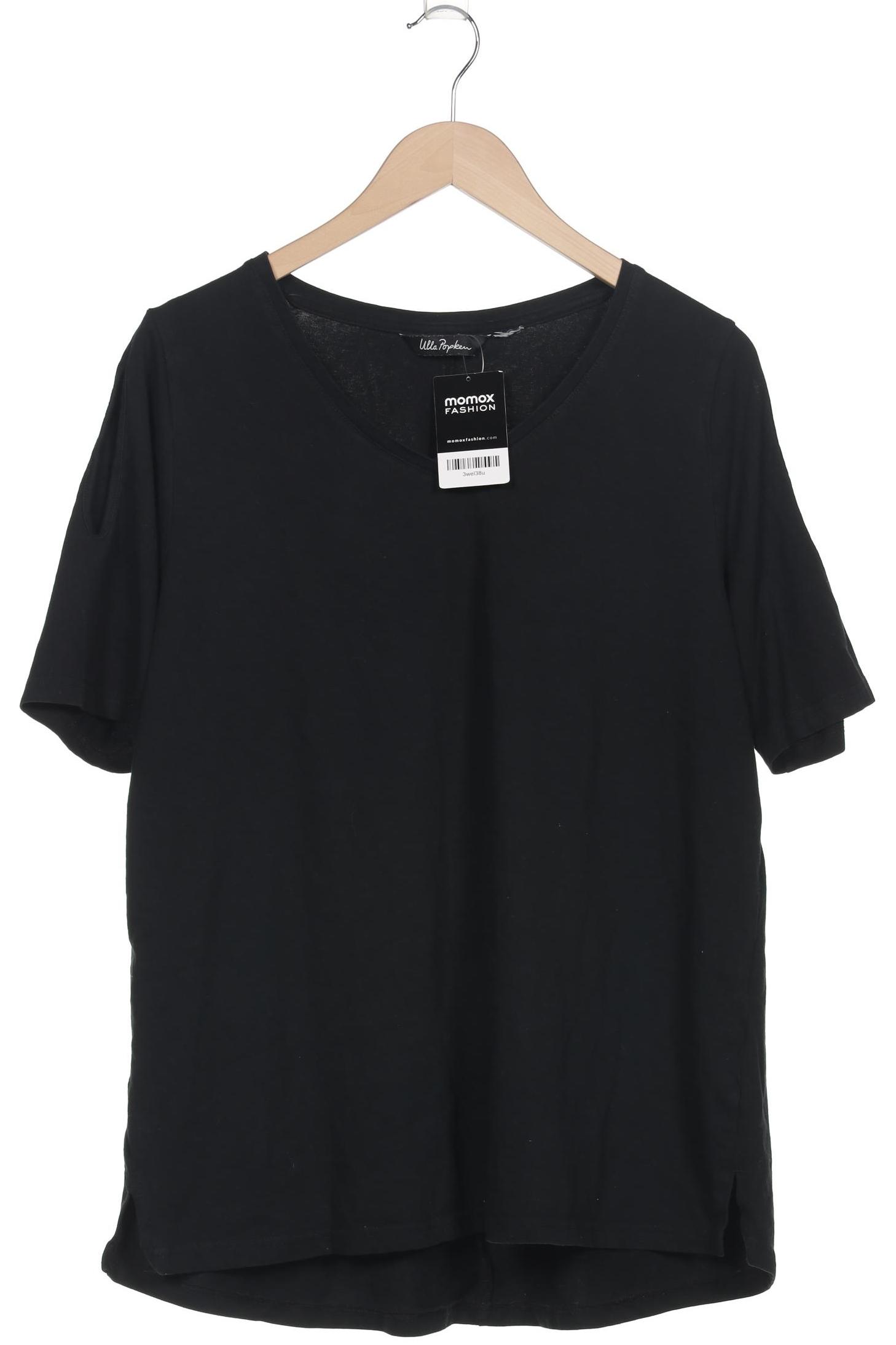 

Ulla Popken Damen T-Shirt, schwarz, Gr. 44