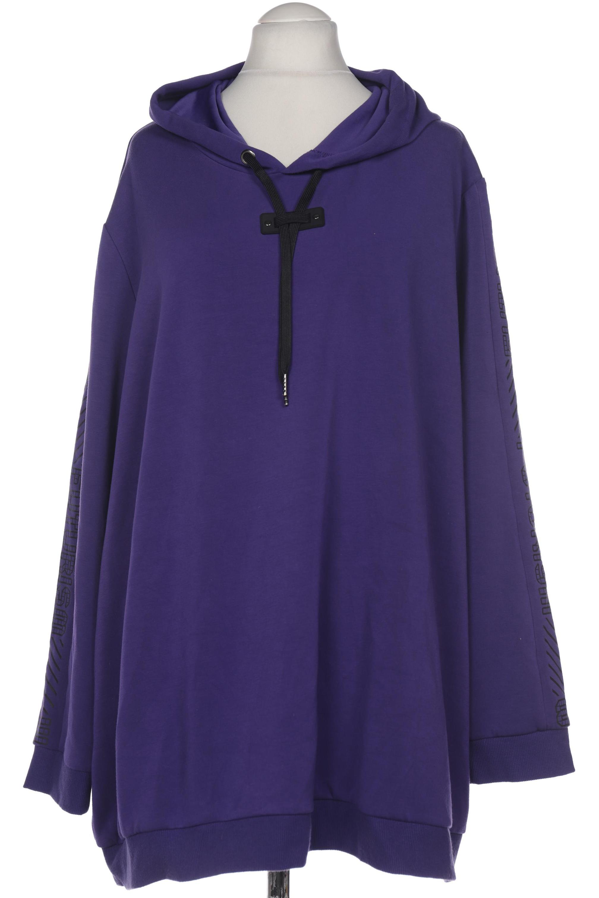 

Ulla Popken Damen Kapuzenpullover, flieder, Gr. 58