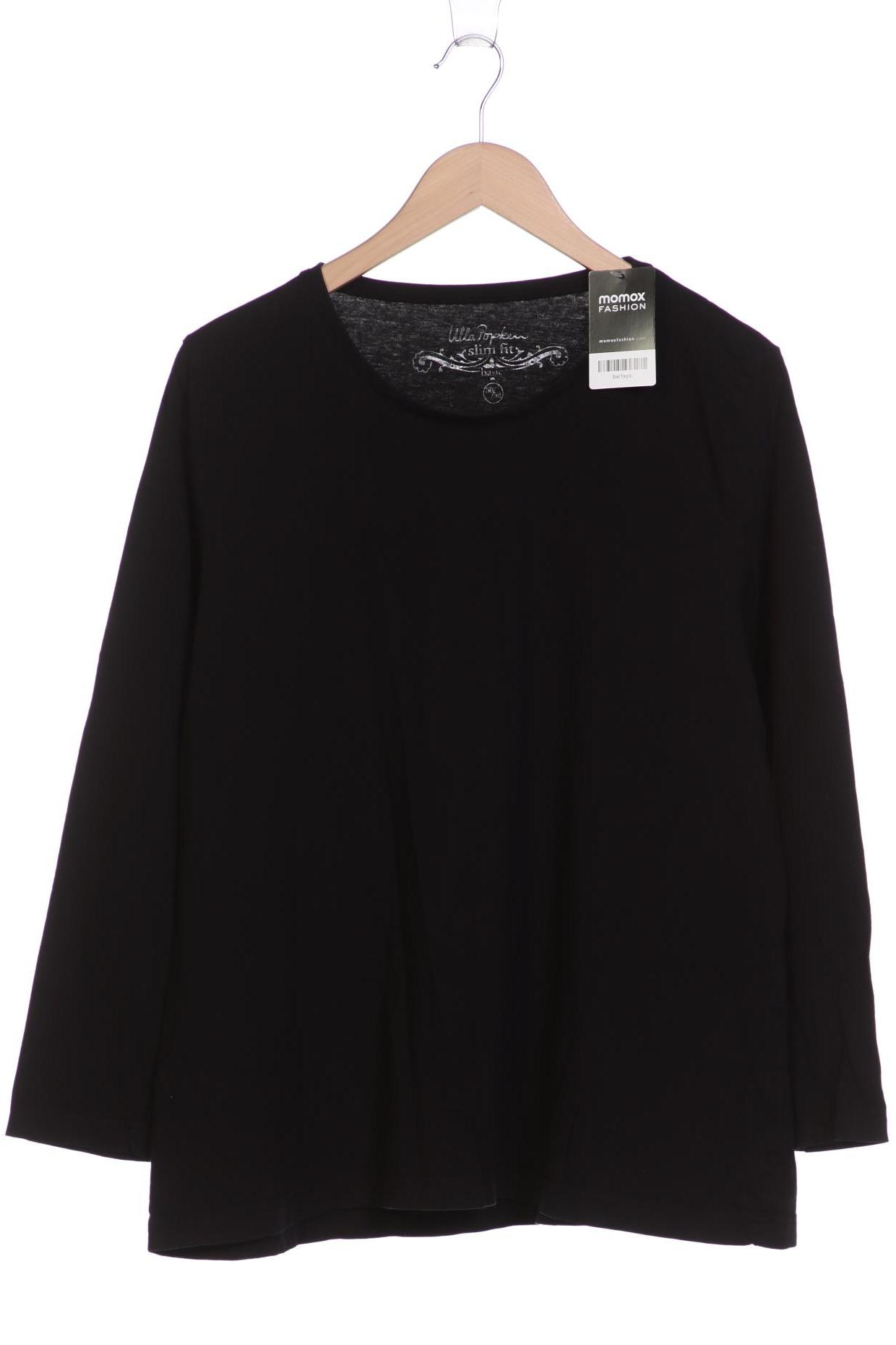 

Ulla Popken Damen Langarmshirt, schwarz