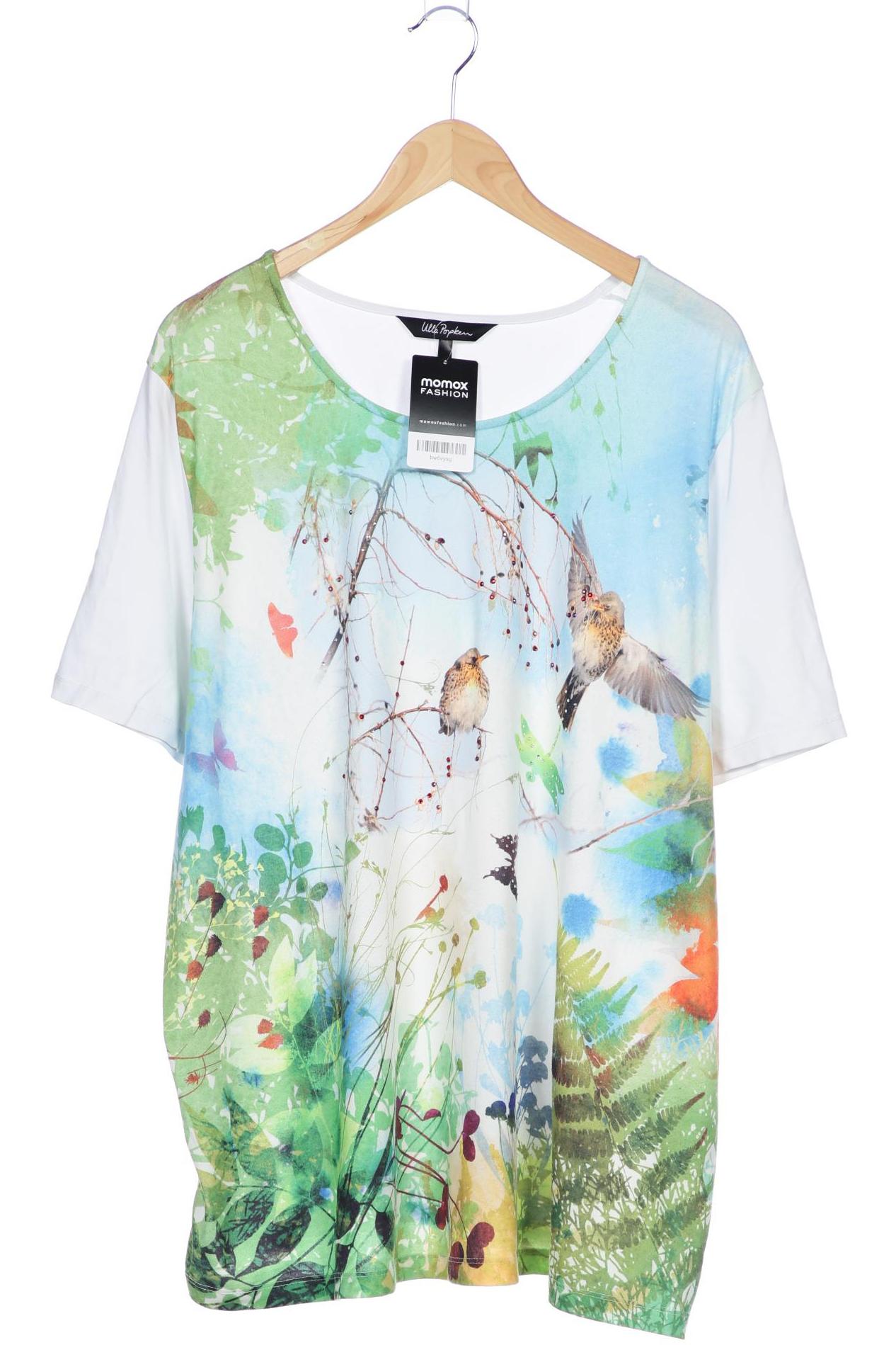 

Ulla Popken Damen T-Shirt, weiß, Gr. 56