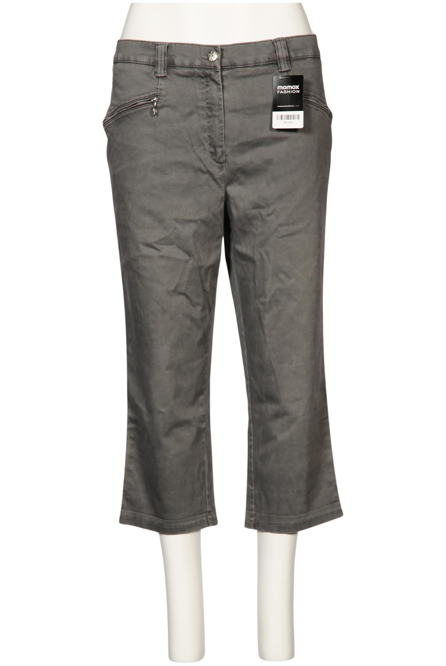 

Ulla Popken Damen Stoffhose, grau, Gr. 46