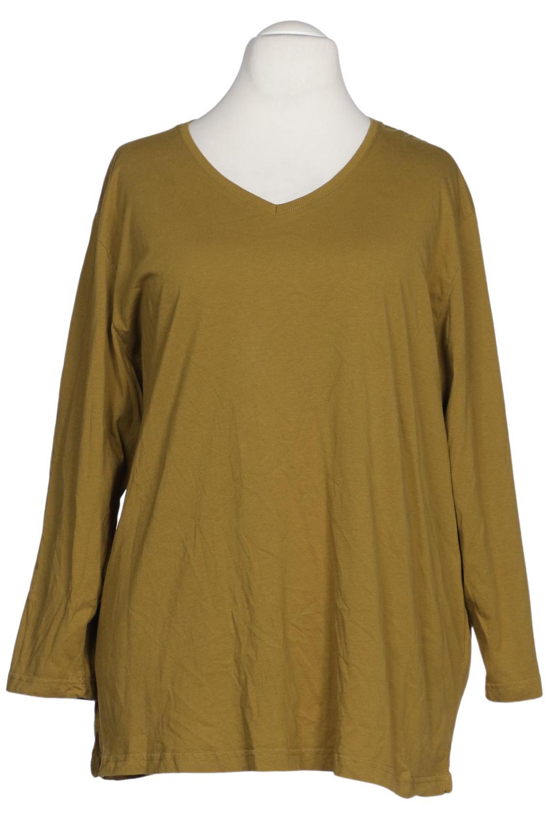 

Ulla Popken Damen Langarmshirt, grün, Gr. 54