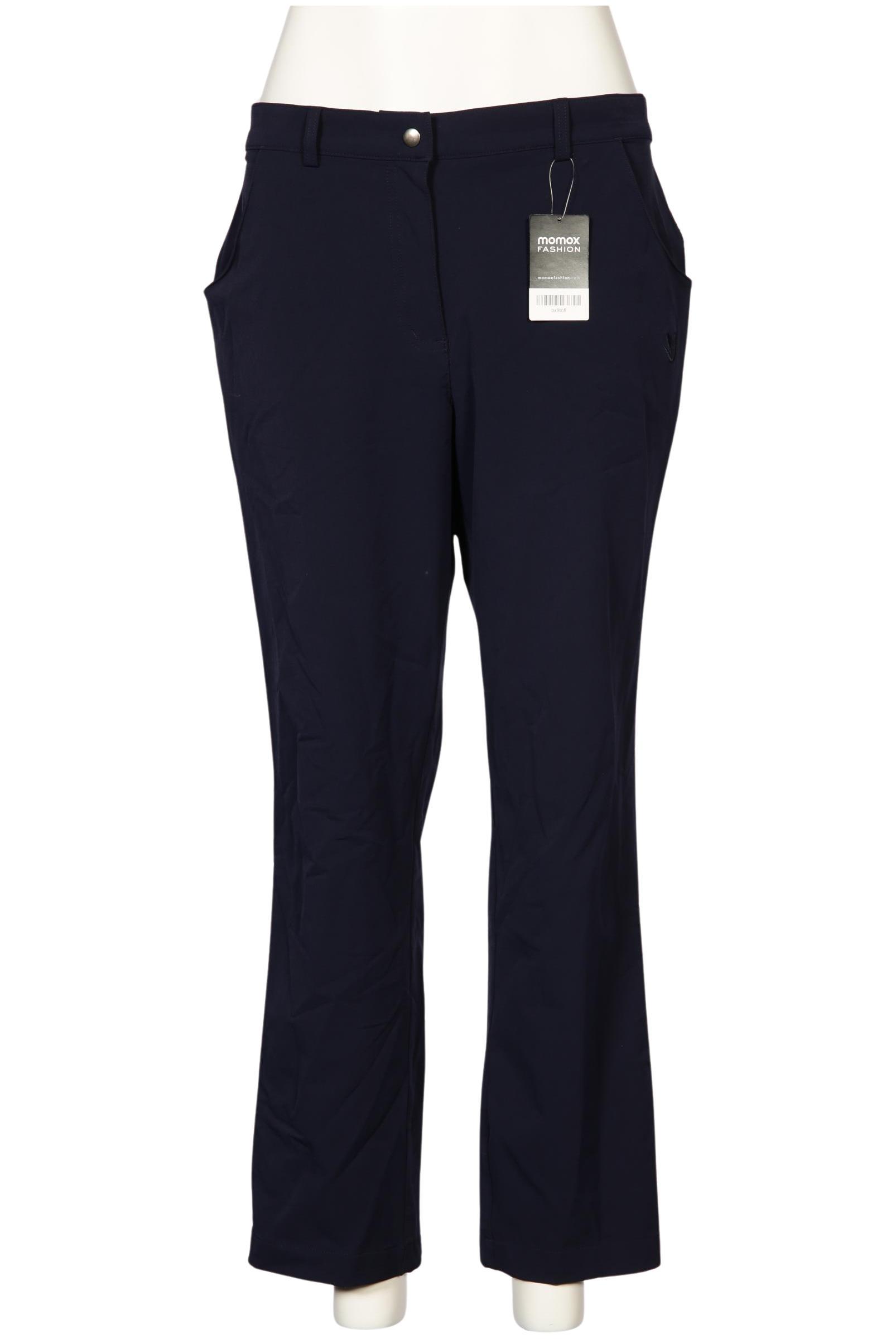 

Ulla Popken Damen Stoffhose, marineblau, Gr. 46