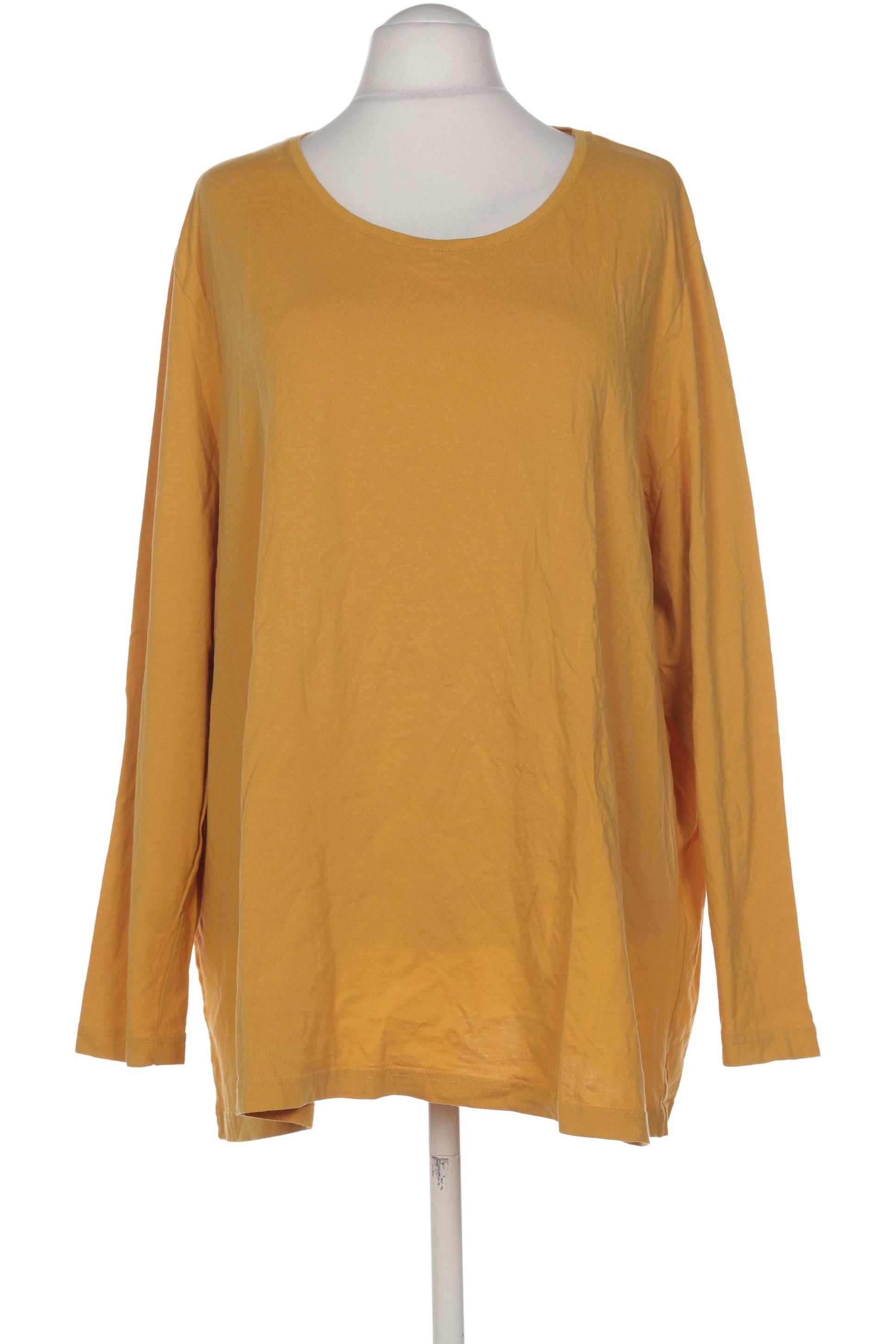 

Ulla Popken Damen Langarmshirt, orange, Gr. 58