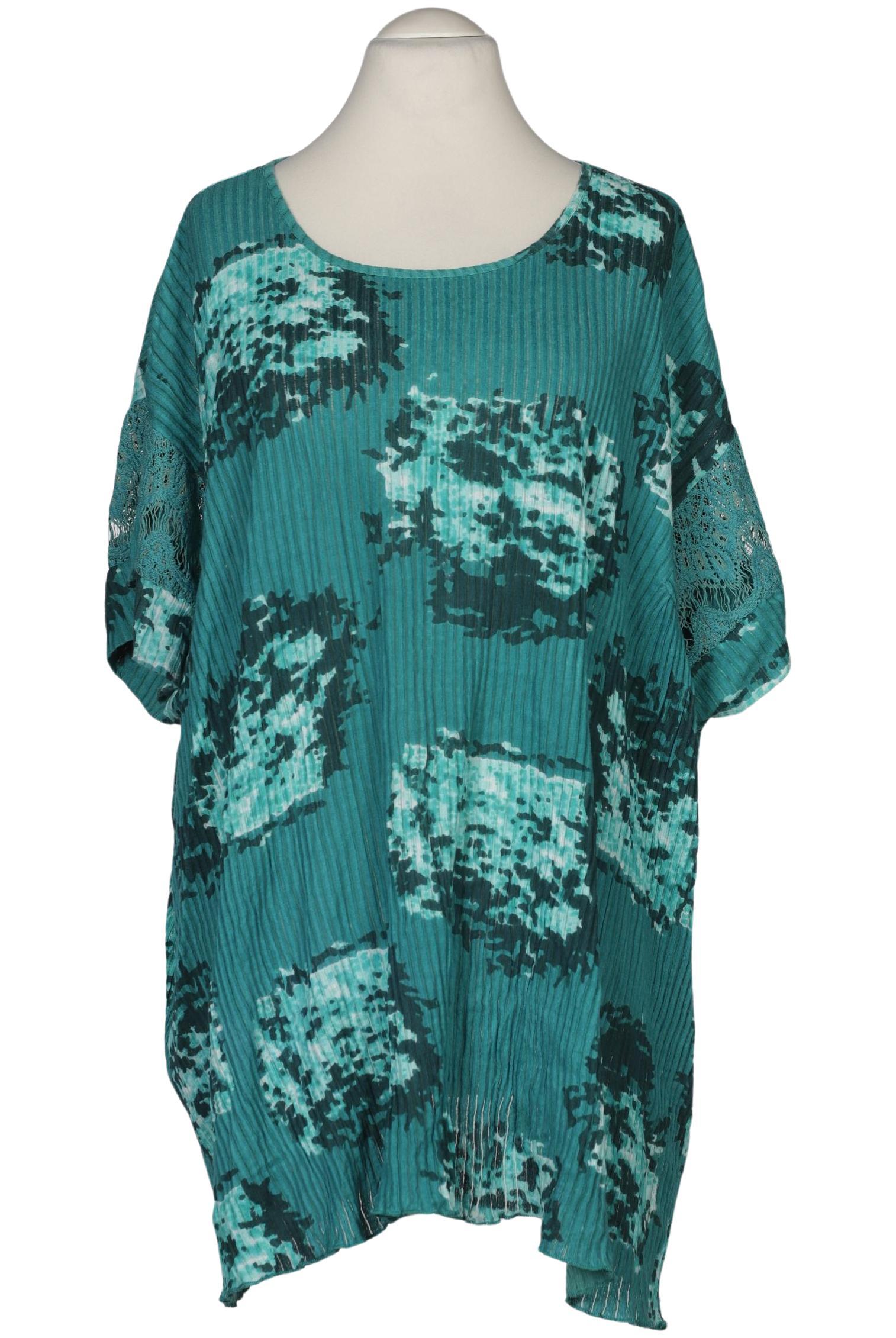 

Ulla Popken Damen T-Shirt, türkis, Gr. 62