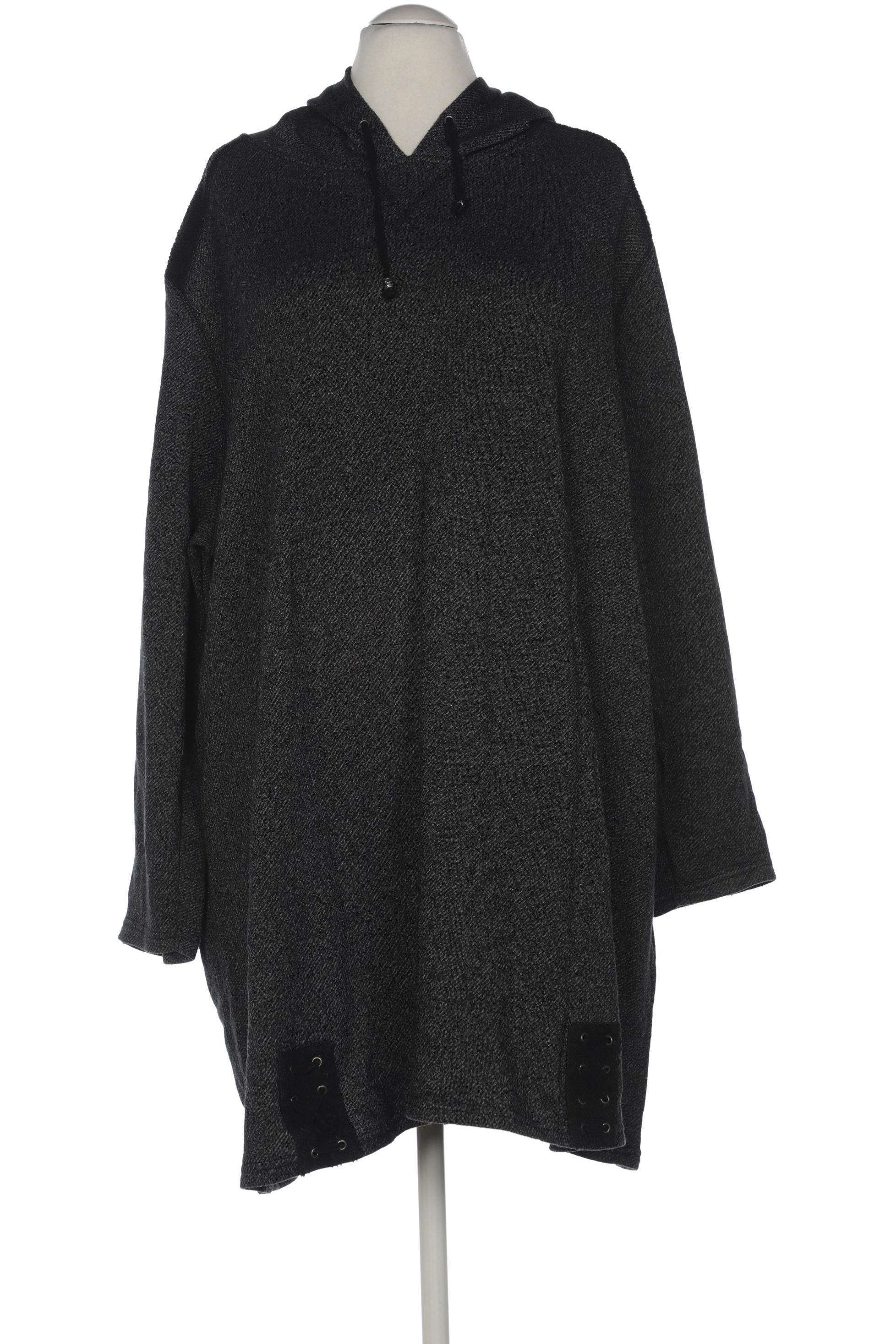 

Ulla Popken Damen Kapuzenpullover, grau, Gr. 58