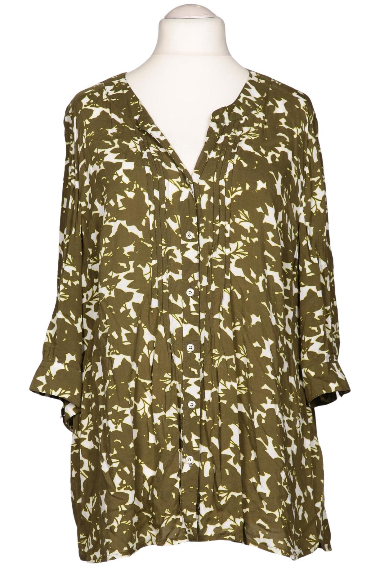 

Ulla Popken Damen Bluse, grün, Gr. 46