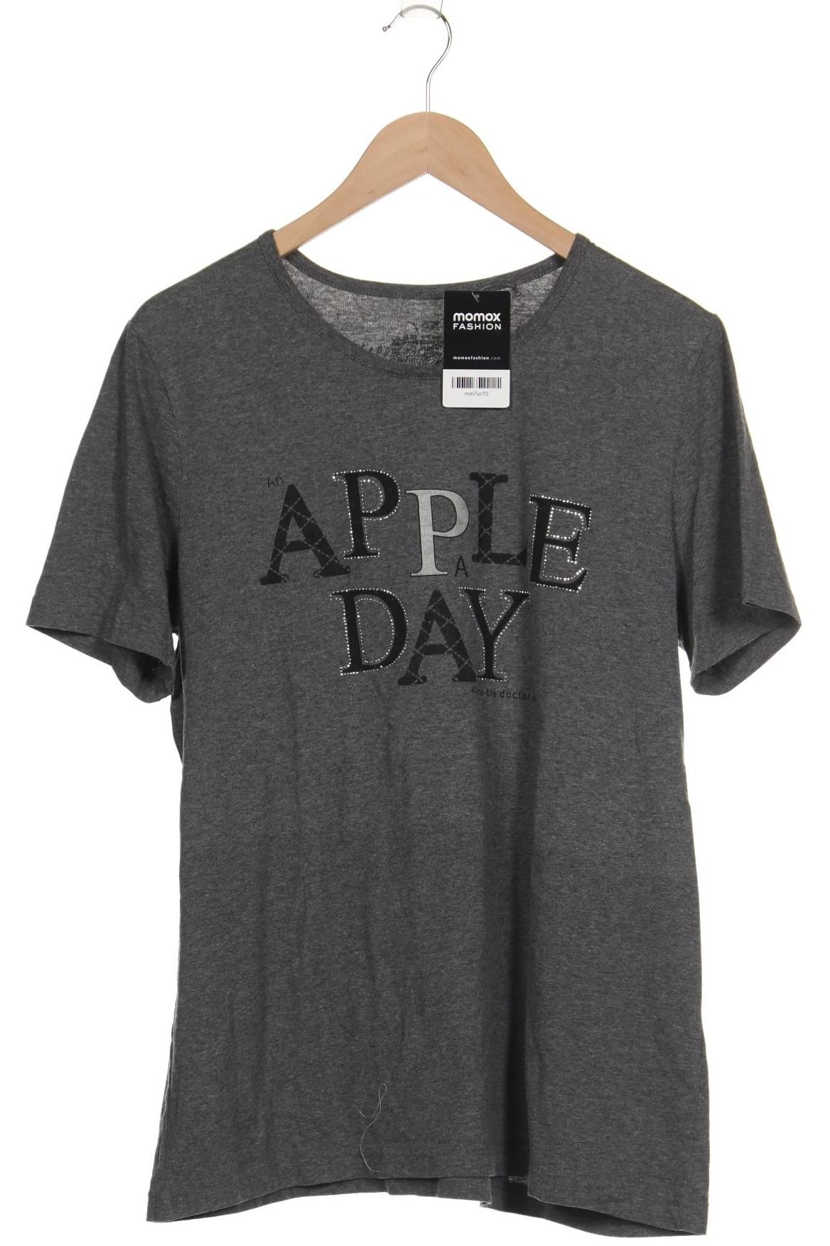 

Ulla Popken Damen T-Shirt, grau, Gr. 42