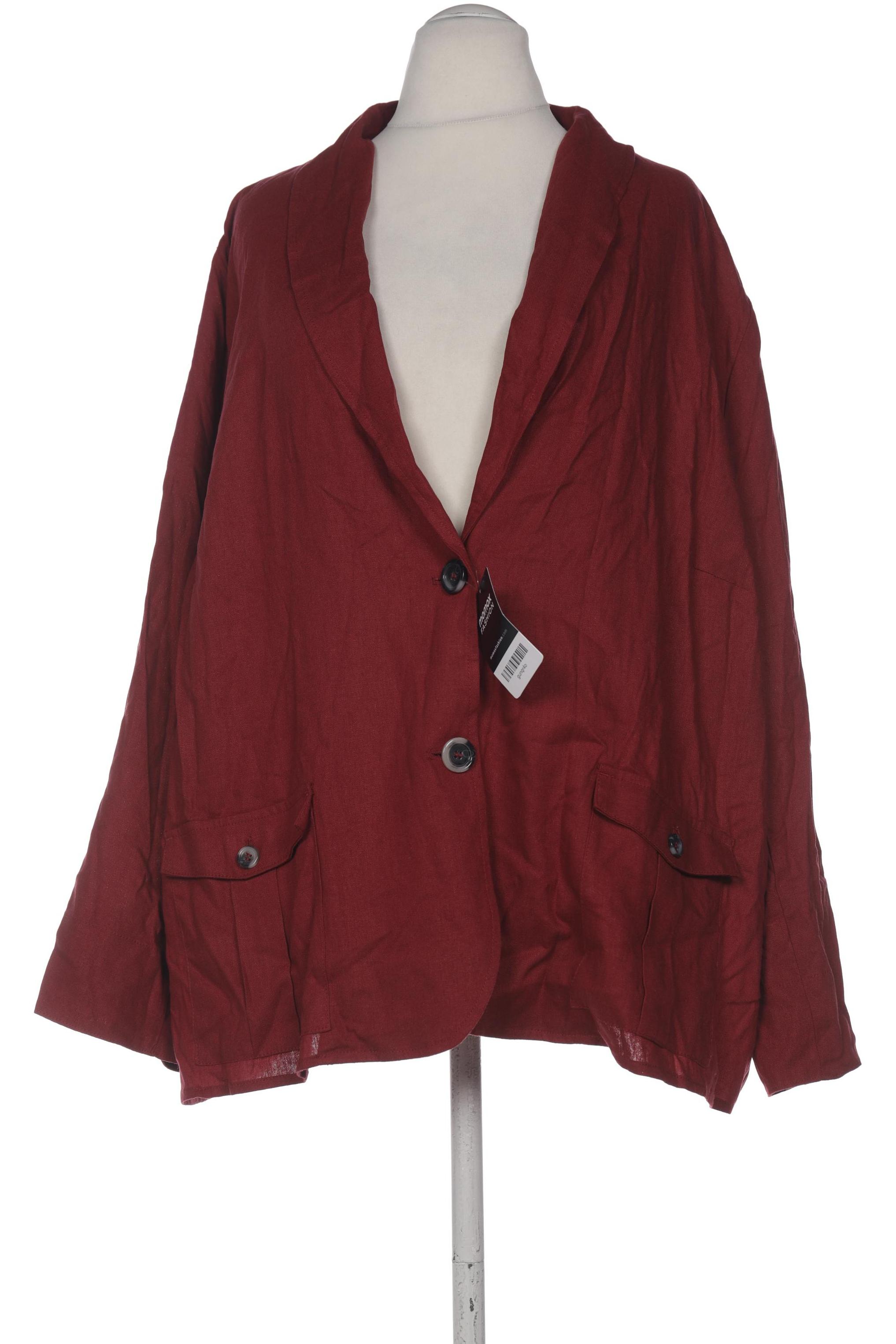 

Ulla Popken Damen Blazer, bordeaux, Gr. 62