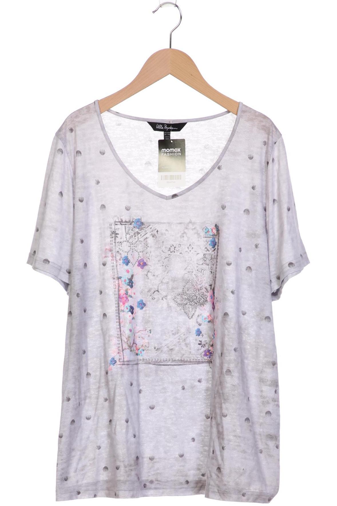 

Ulla Popken Damen T-Shirt, grau, Gr. 46