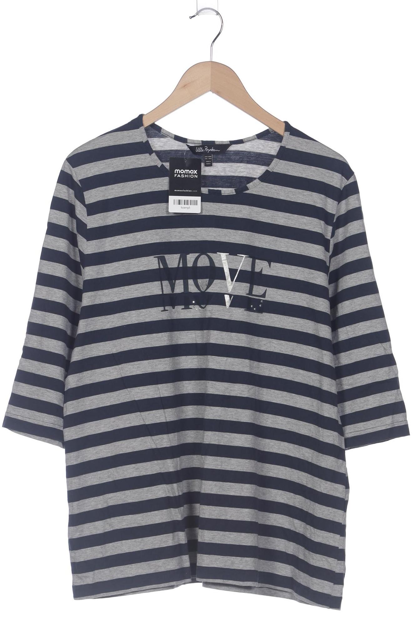 

Ulla Popken Damen Langarmshirt, marineblau, Gr. 46