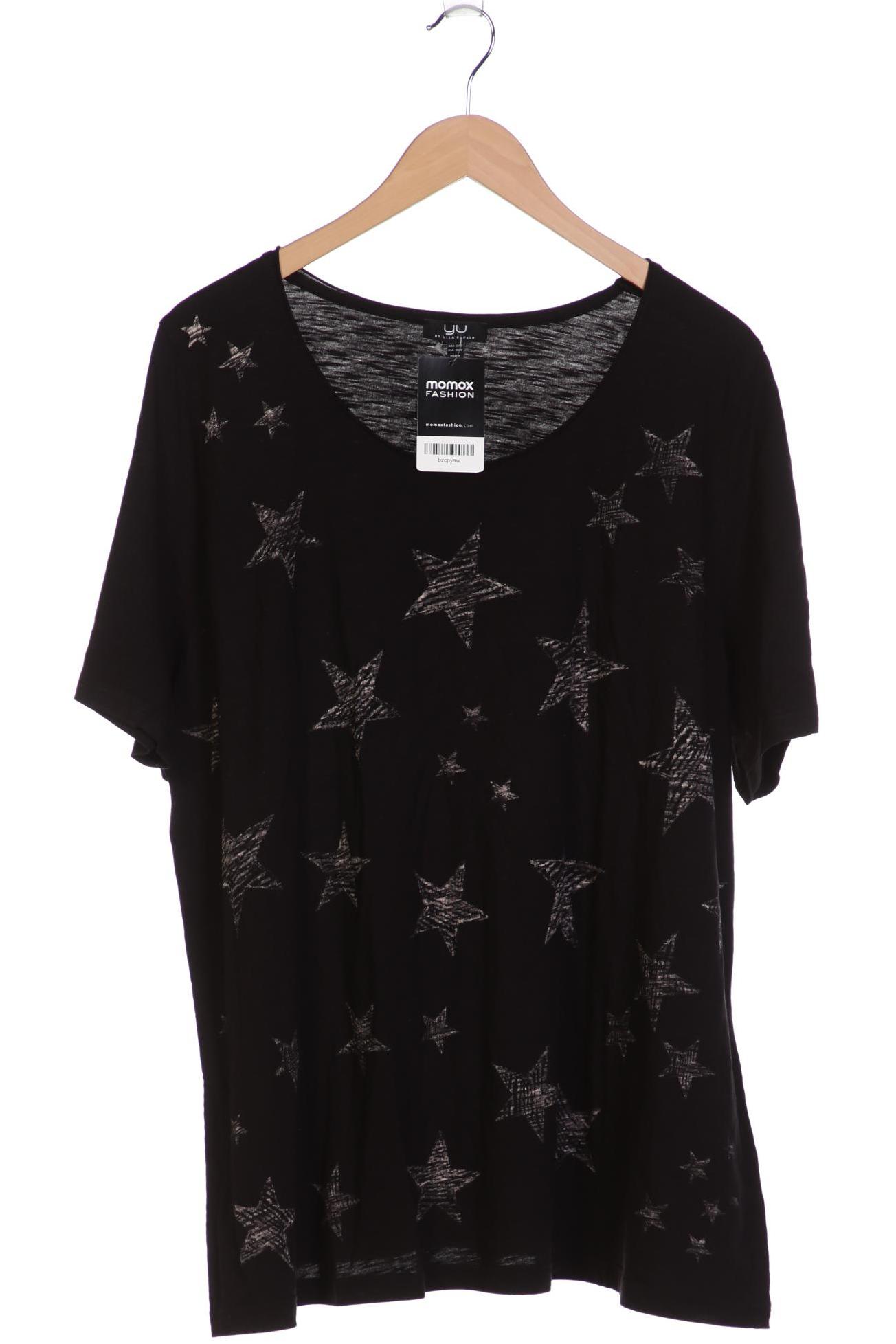 

Ulla Popken Damen T-Shirt, schwarz, Gr. 50