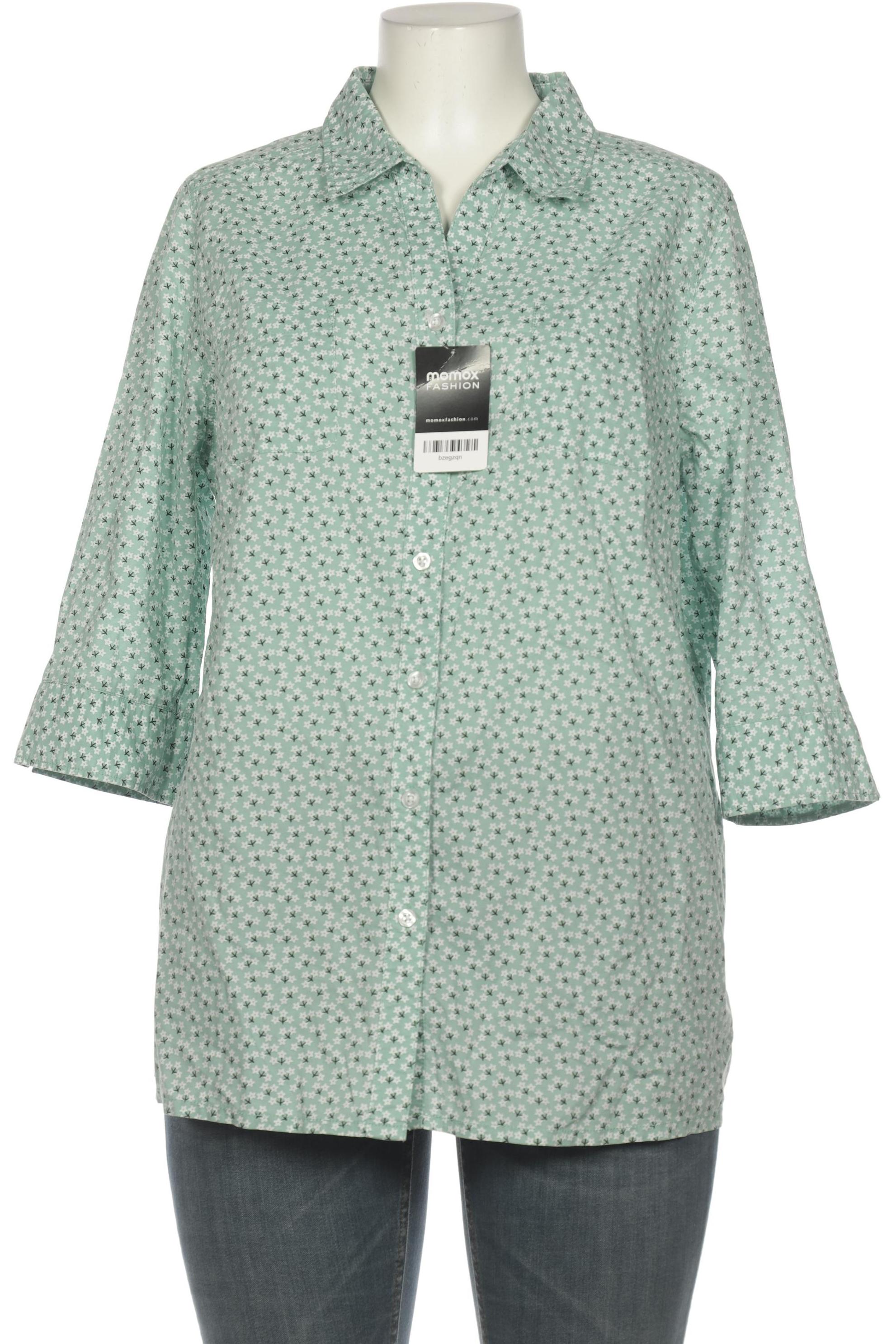 

Ulla Popken Damen Bluse, türkis, Gr. 42