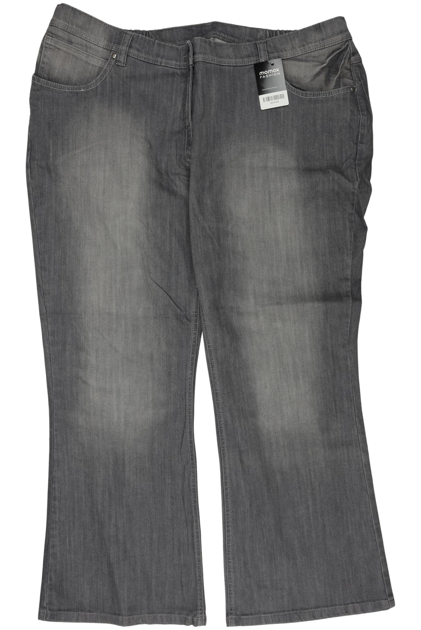 

Ulla Popken Damen Jeans, grau, Gr. 54