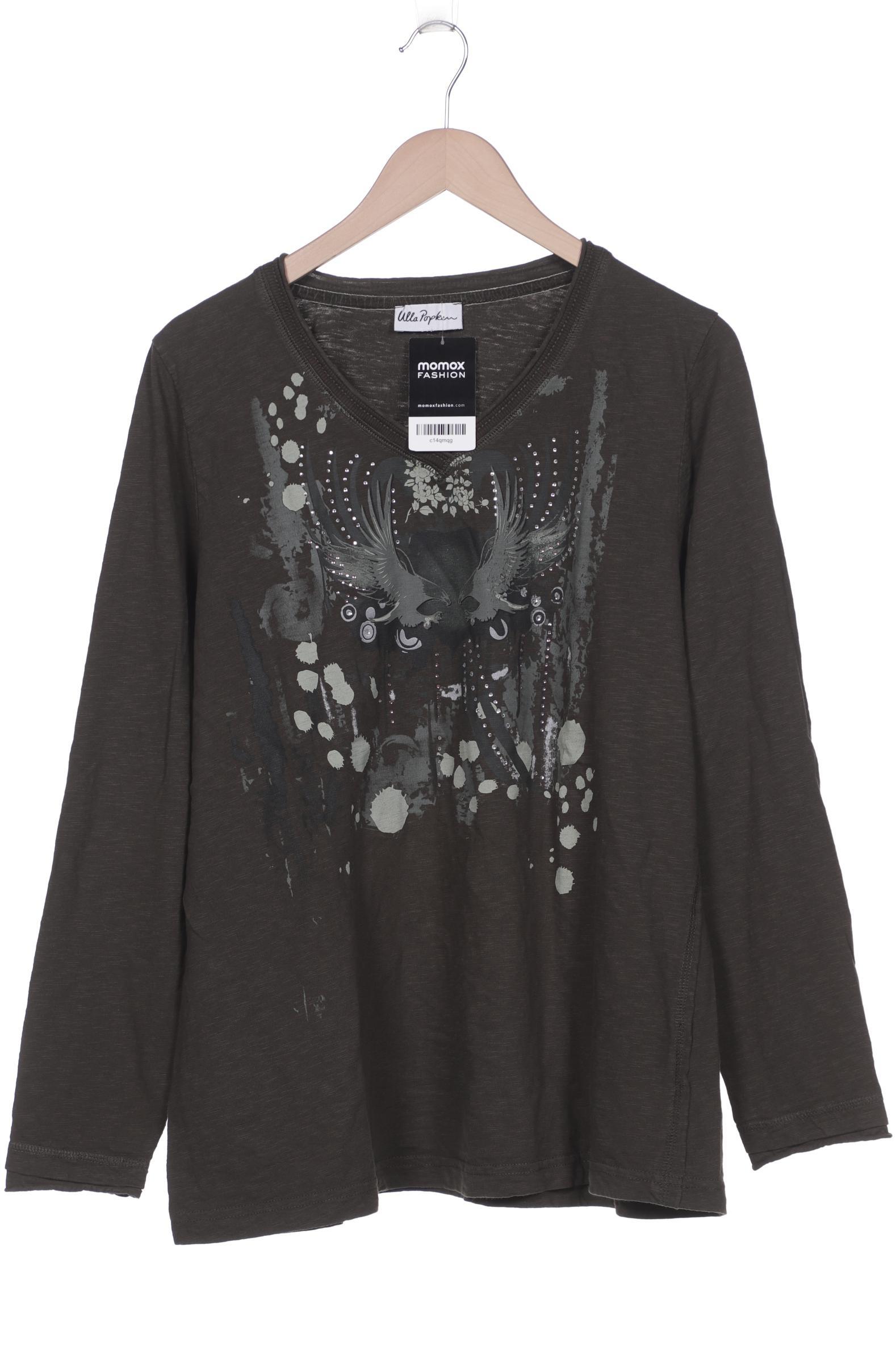 

Ulla Popken Damen Langarmshirt, grün
