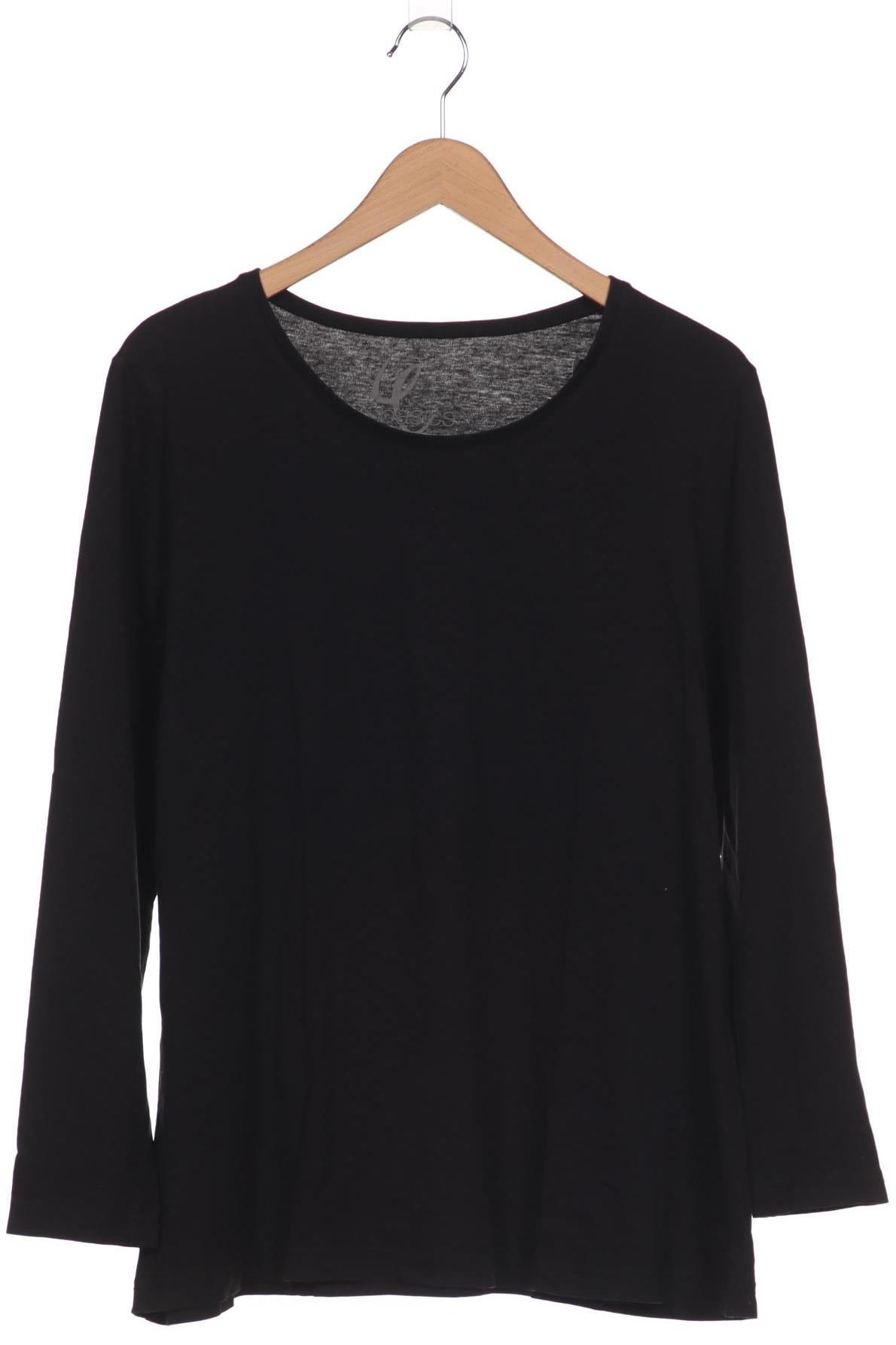 

Ulla Popken Damen Langarmshirt, schwarz