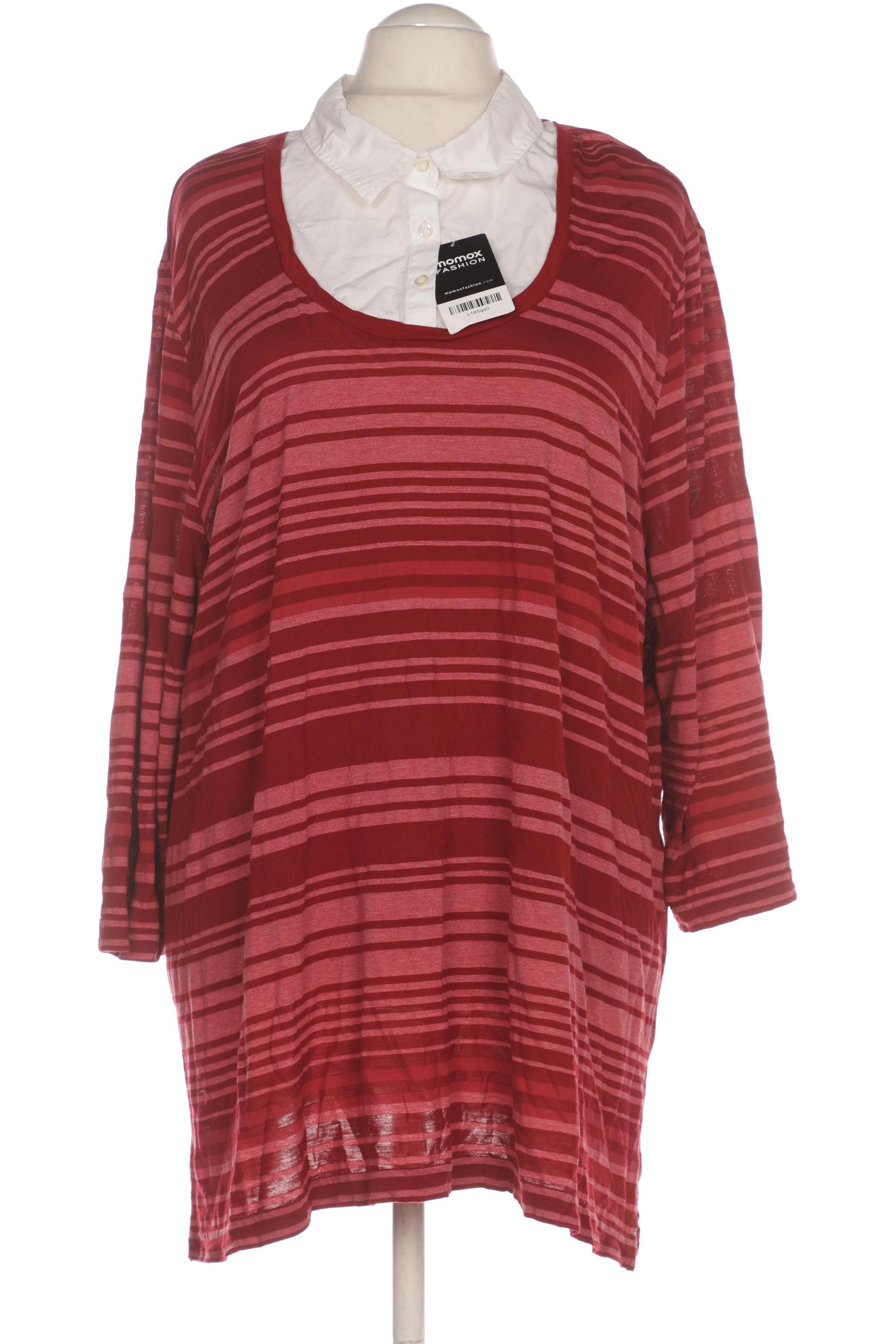 

Ulla Popken Damen Langarmshirt, pink, Gr. 54