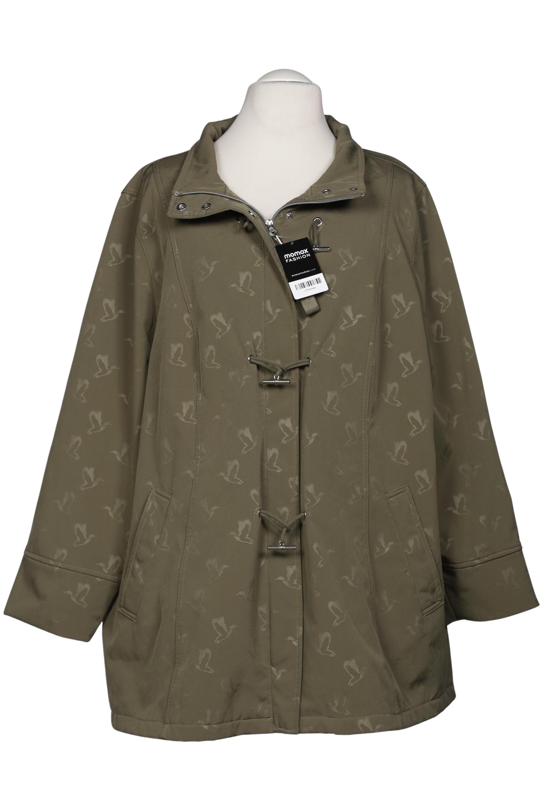 

Ulla Popken Damen Mantel, grün, Gr. 54