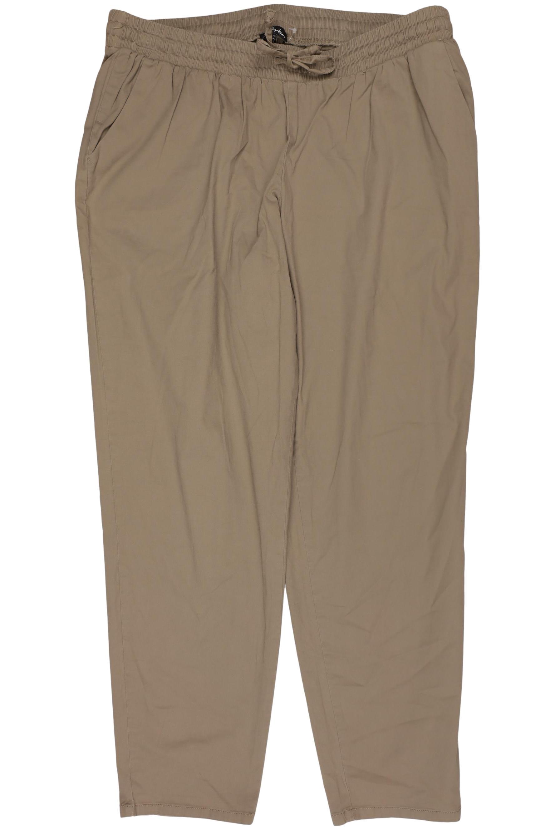 

Ulla Popken Damen Stoffhose, beige, Gr. 50