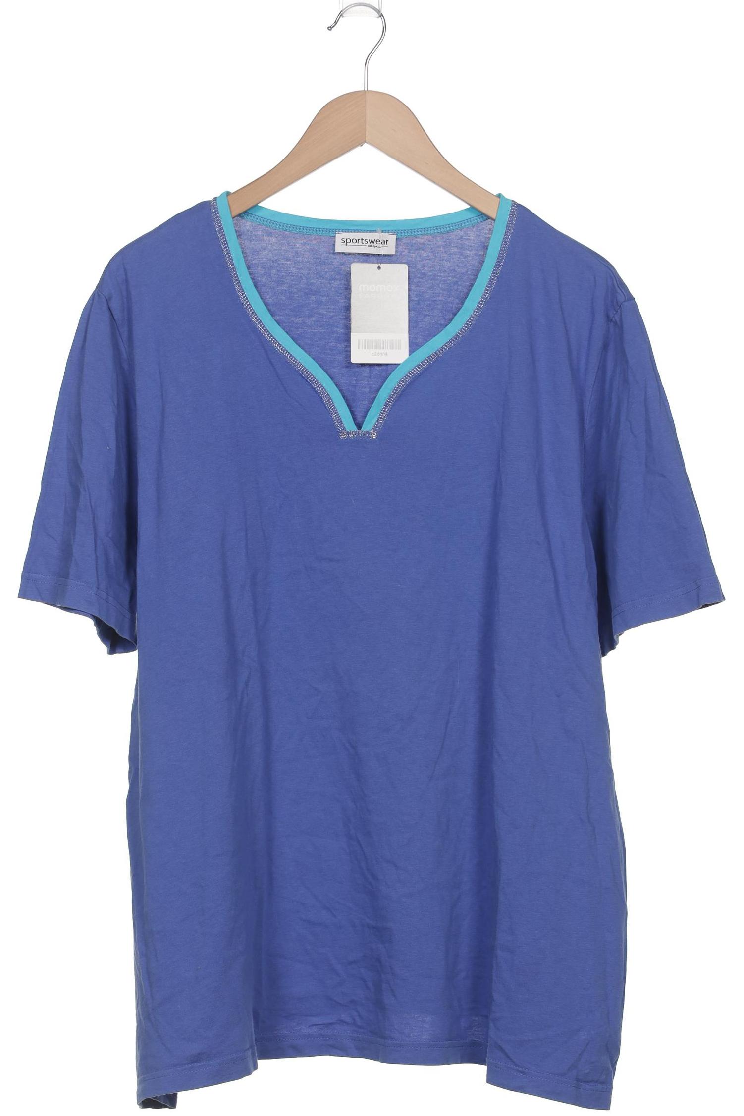 

Ulla Popken Damen T-Shirt, blau, Gr. 50