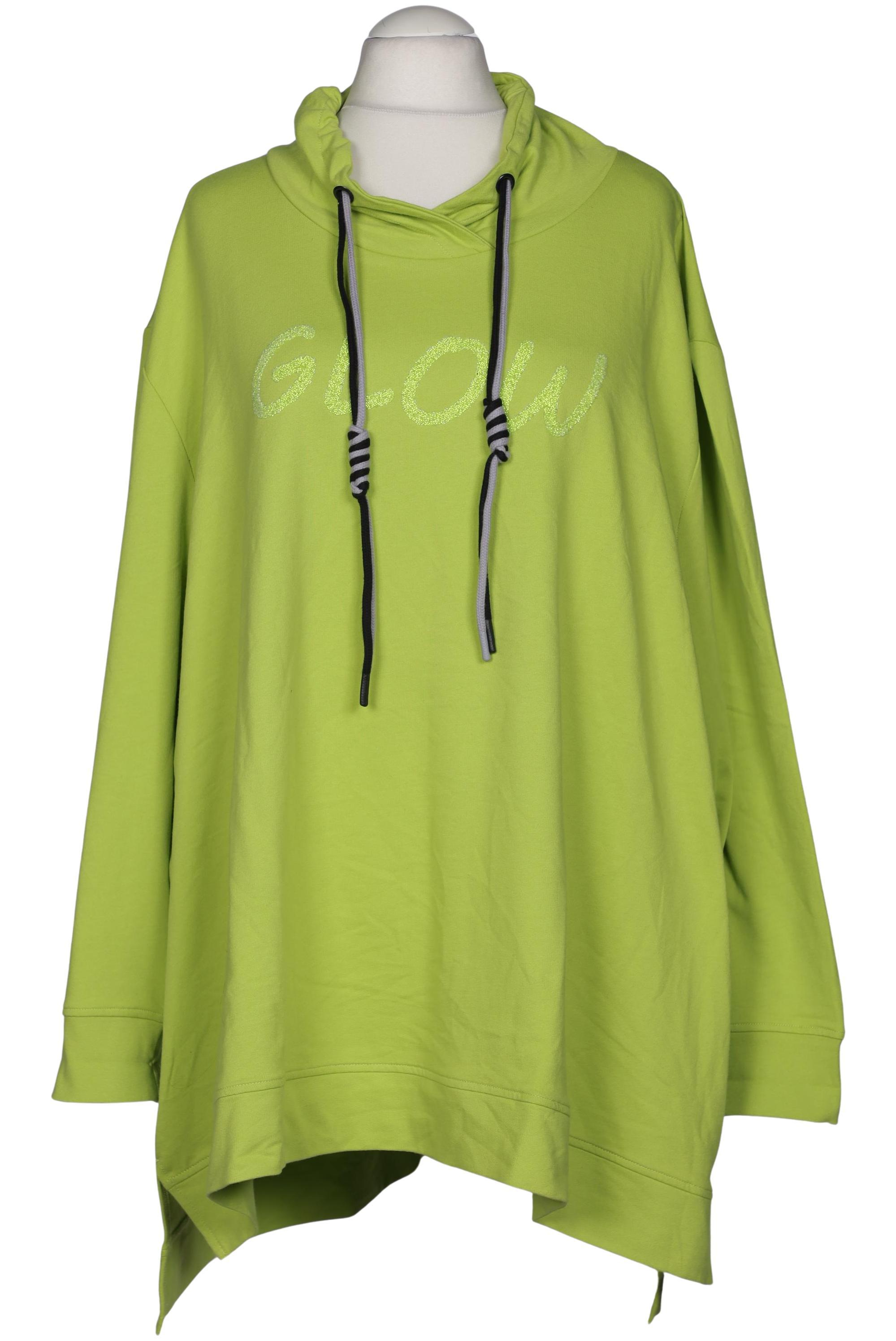 

Ulla Popken Damen Sweatshirt, hellgrün, Gr. 62