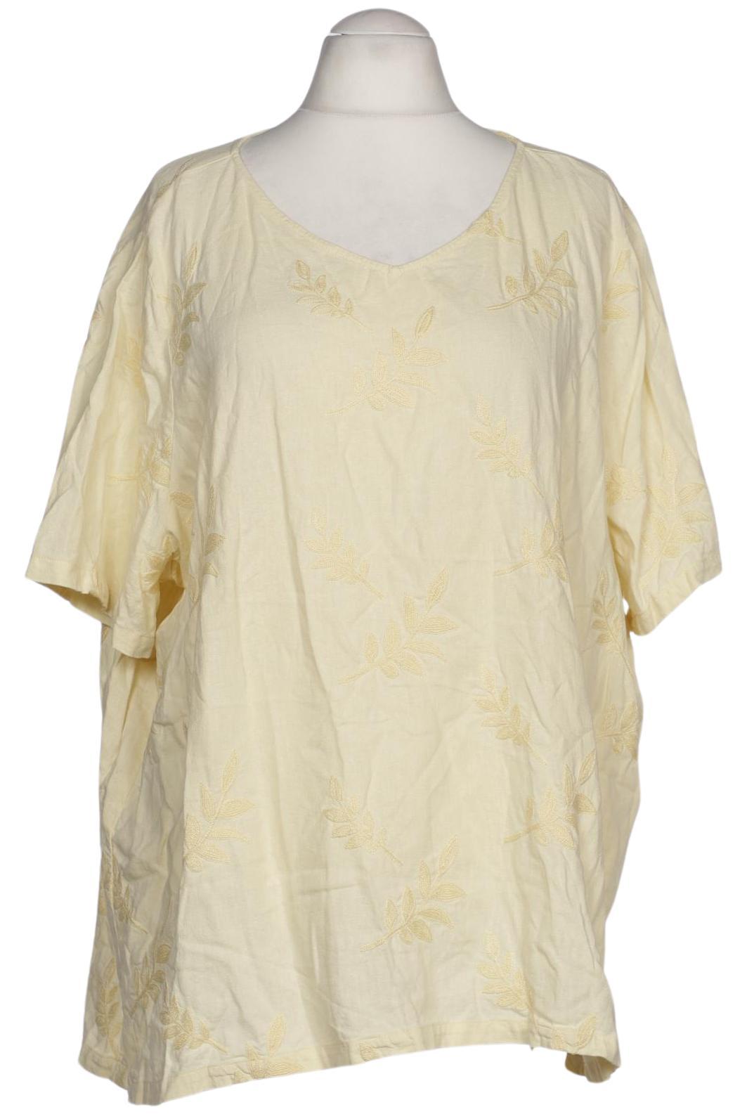 

Ulla Popken Damen Bluse, gelb, Gr. 54