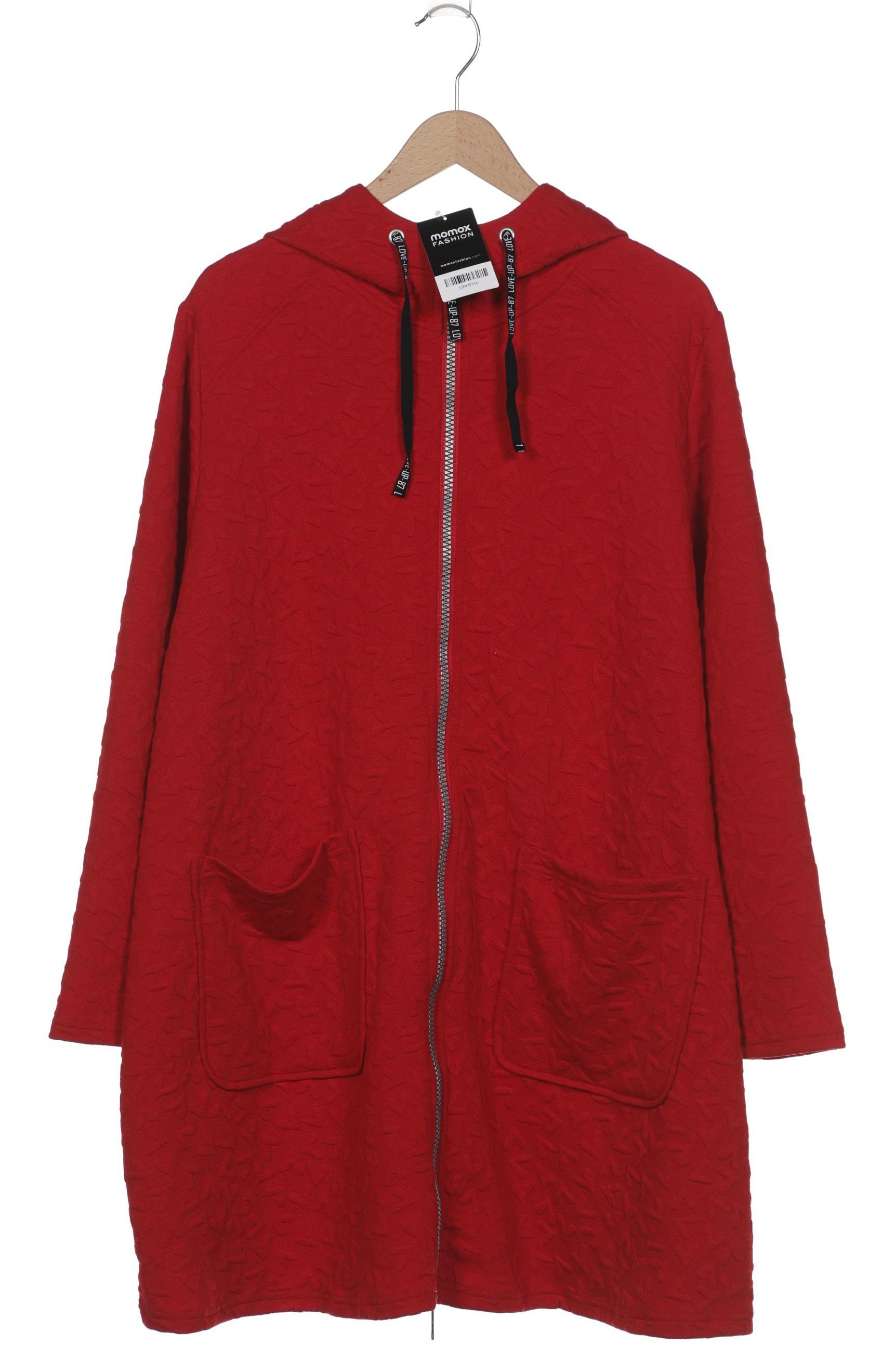

Ulla Popken Damen Strickjacke, rot, Gr. 54