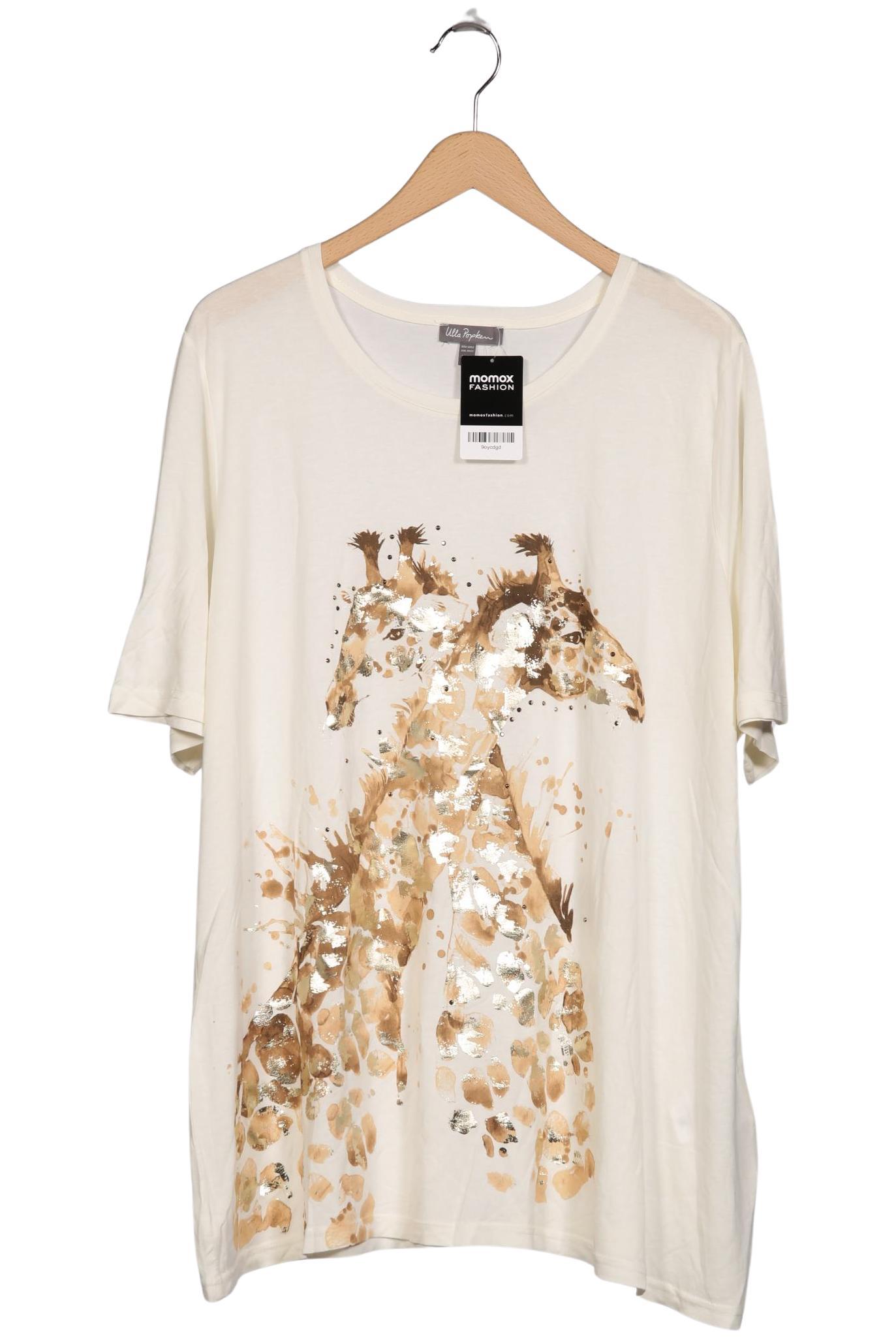 

Ulla Popken Damen T-Shirt, cremeweiß, Gr. 50