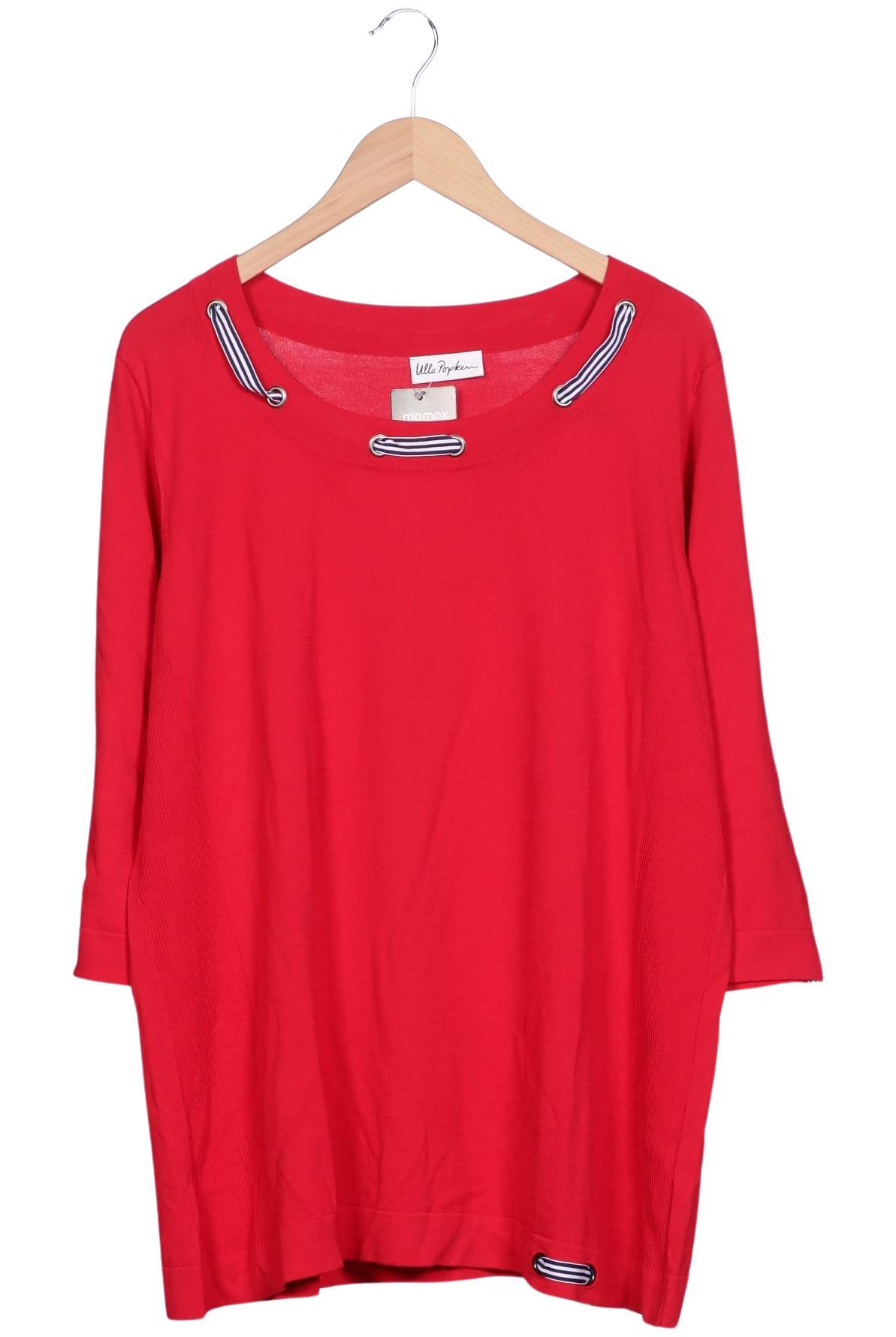 

Ulla Popken Damen Pullover, rot, Gr. 48