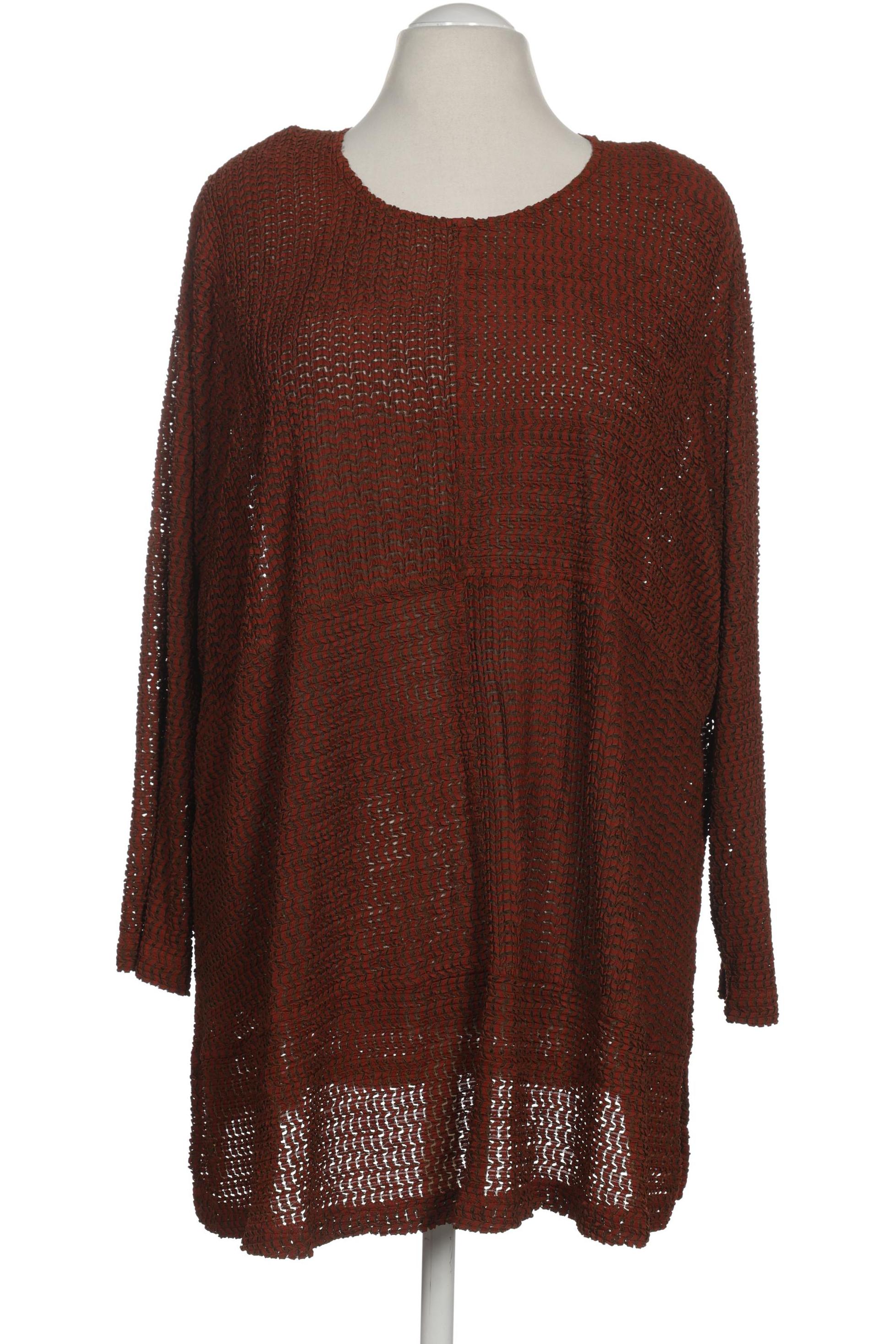 

Ulla Popken Damen Bluse, braun, Gr. 54