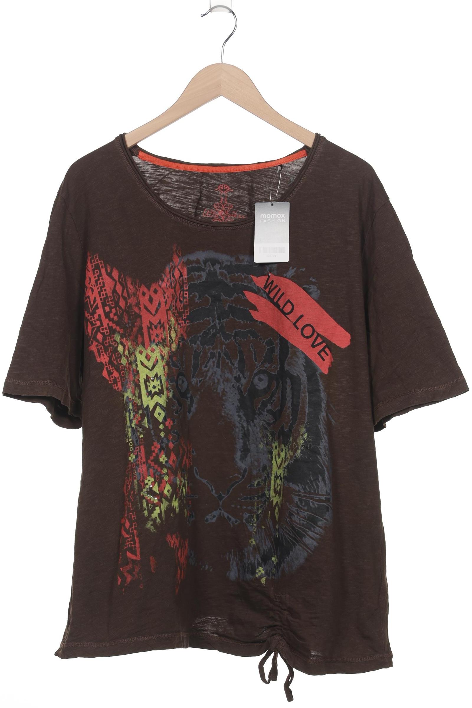 

Ulla Popken Damen T-Shirt, braun, Gr. 50