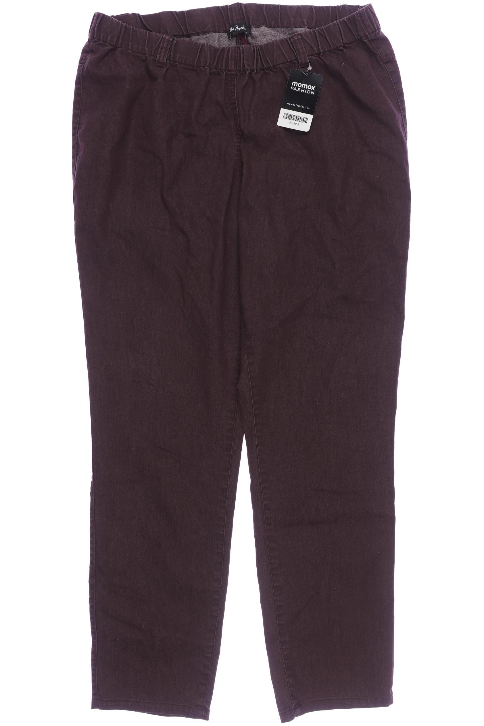 

Ulla Popken Damen Jeans, bordeaux, Gr. 34