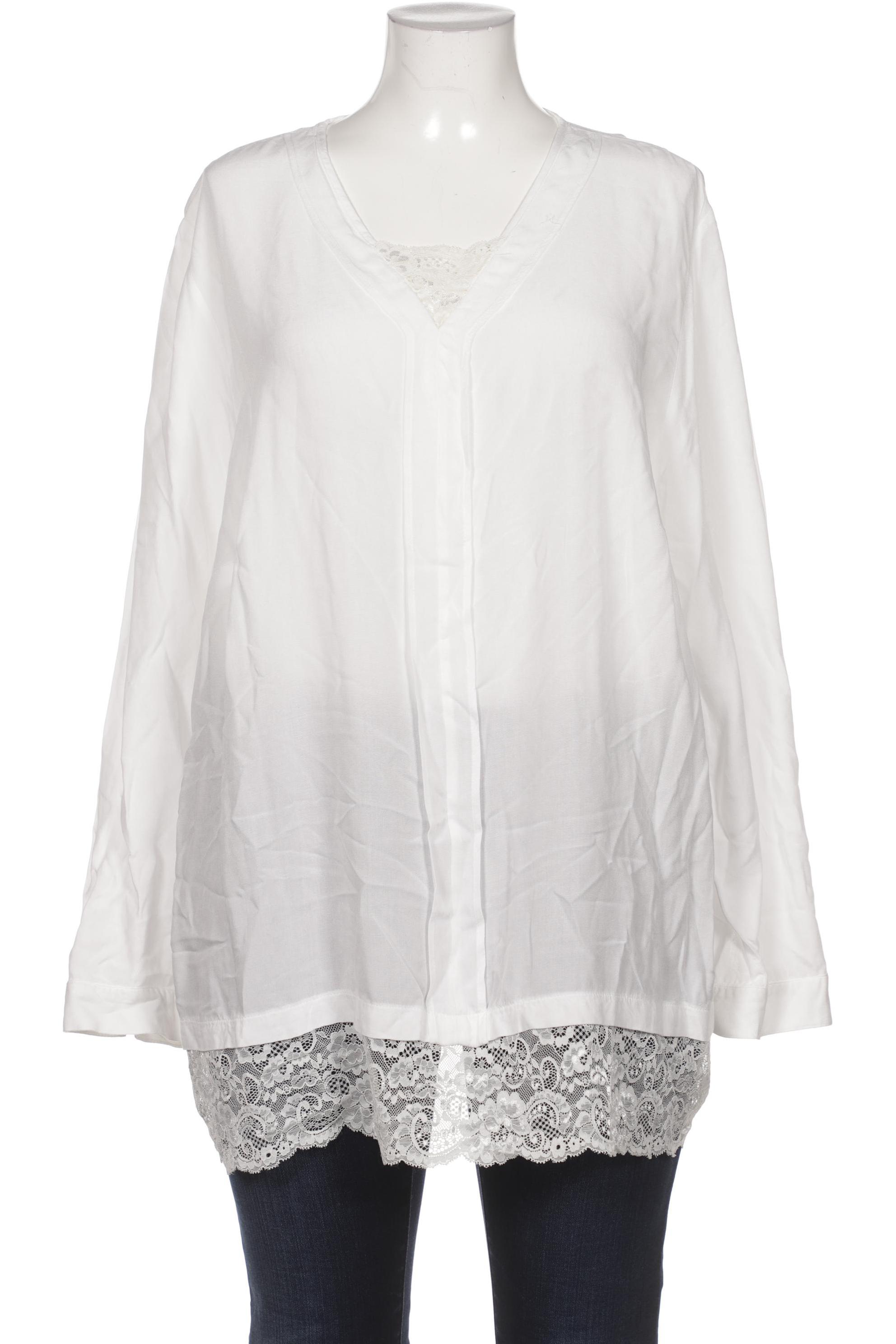 

Ulla Popken Damen Bluse, weiß, Gr. 50