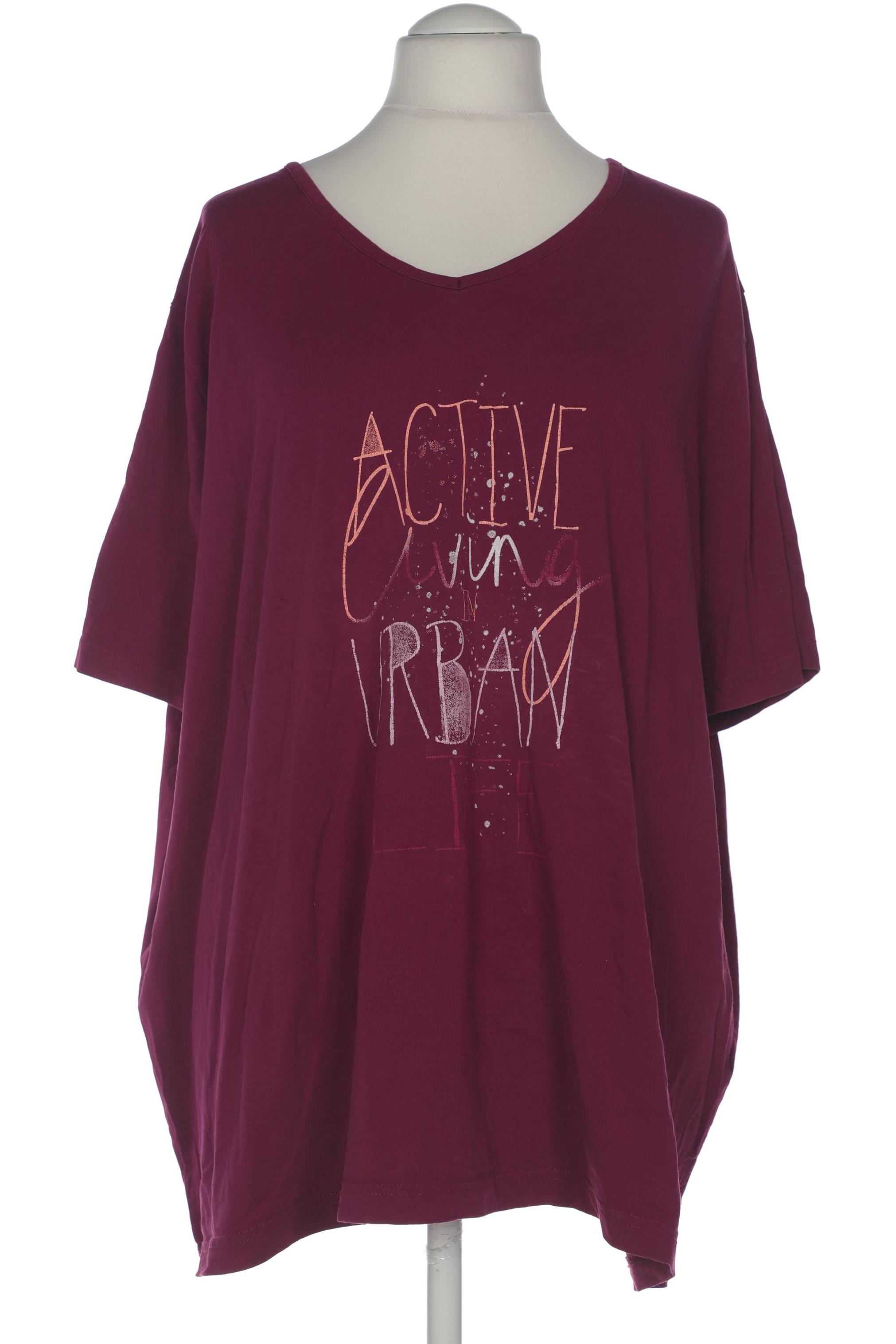 

Ulla Popken Damen T-Shirt, pink, Gr. 58